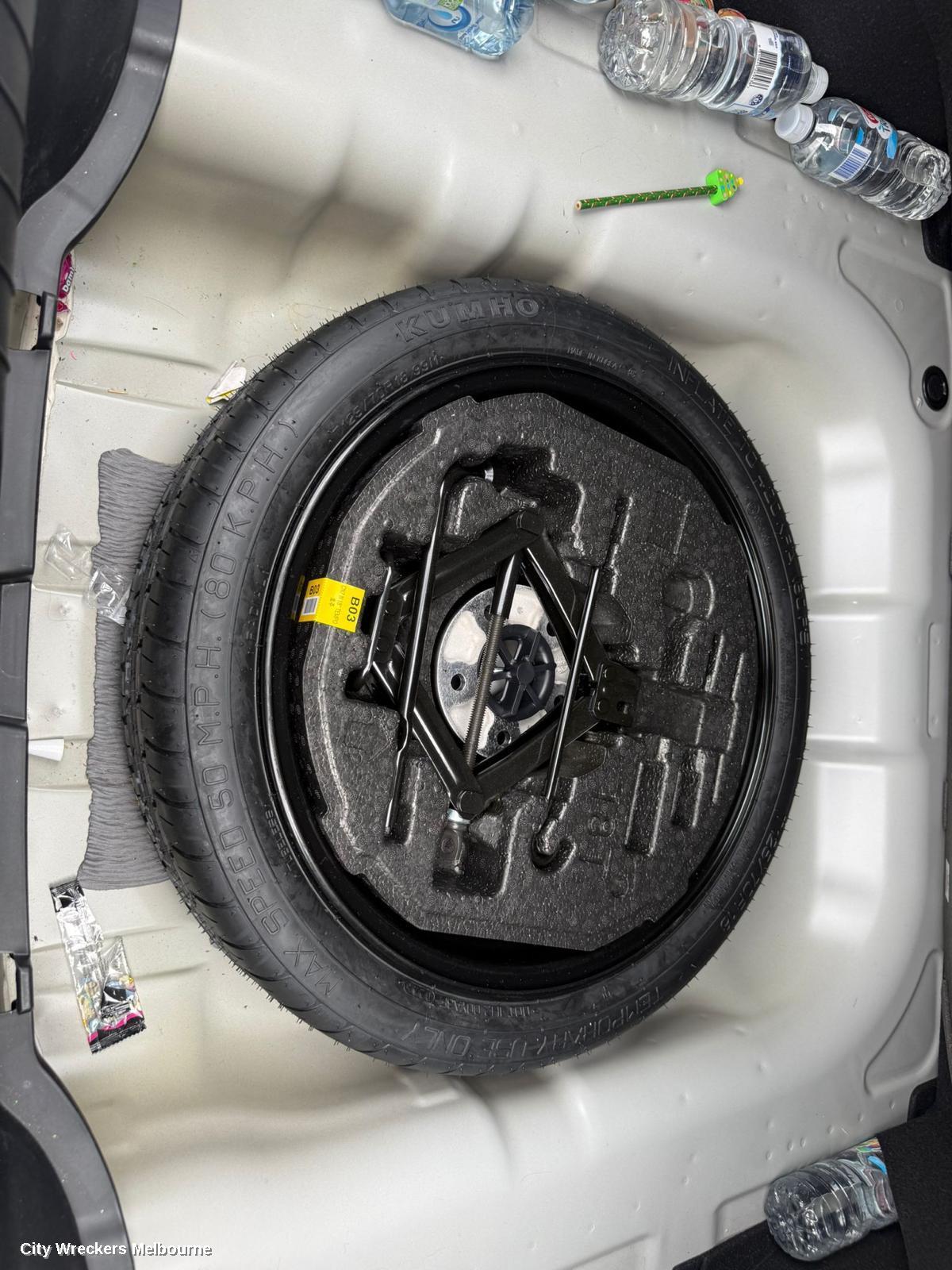 HYUNDAI I30 WHEEL STANDARD/STEEL, SPACE SAVER SPARE, CN7, SEDAN (S.KOREA VIN KMHL), N LINE/N LINE PREMIUM, 08/2020 ONWARDS - Image 1