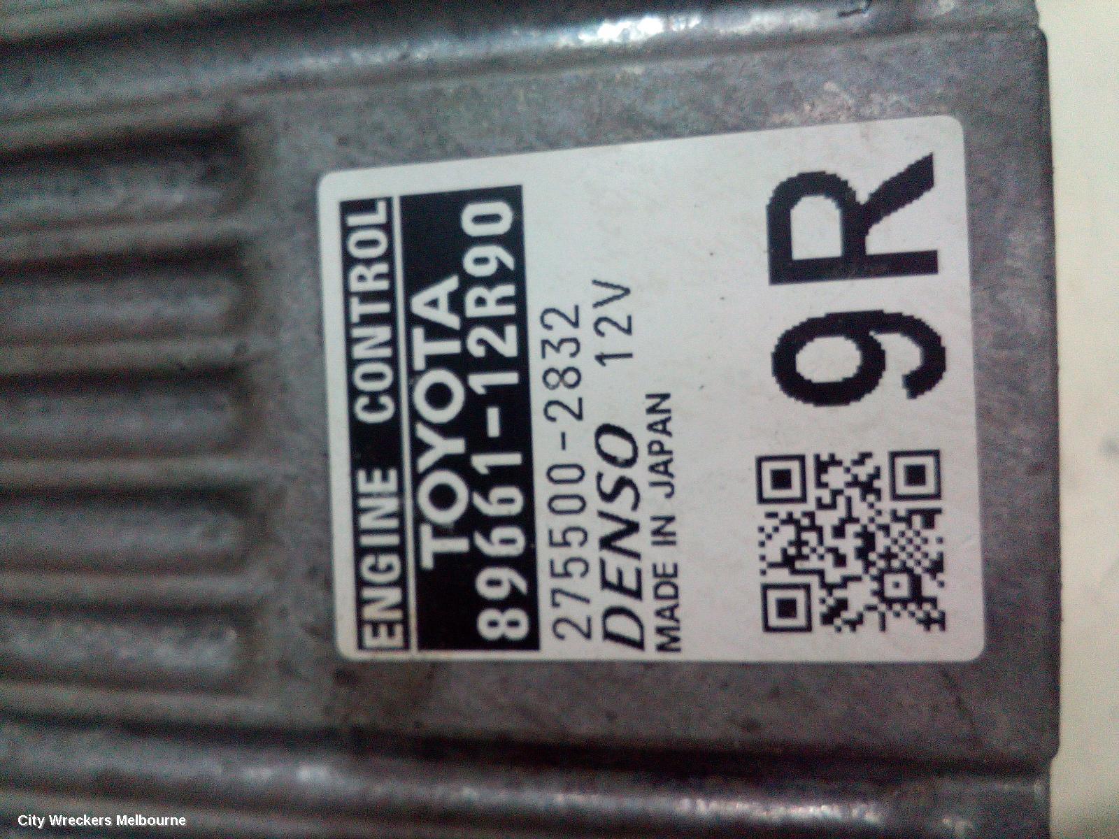 TOYOTA COROLLA ECU, ENGINE ECU, AUTO T/M, ECU ONLY, ZRE182R, 10/2012 - 06/2018 - Image 1
