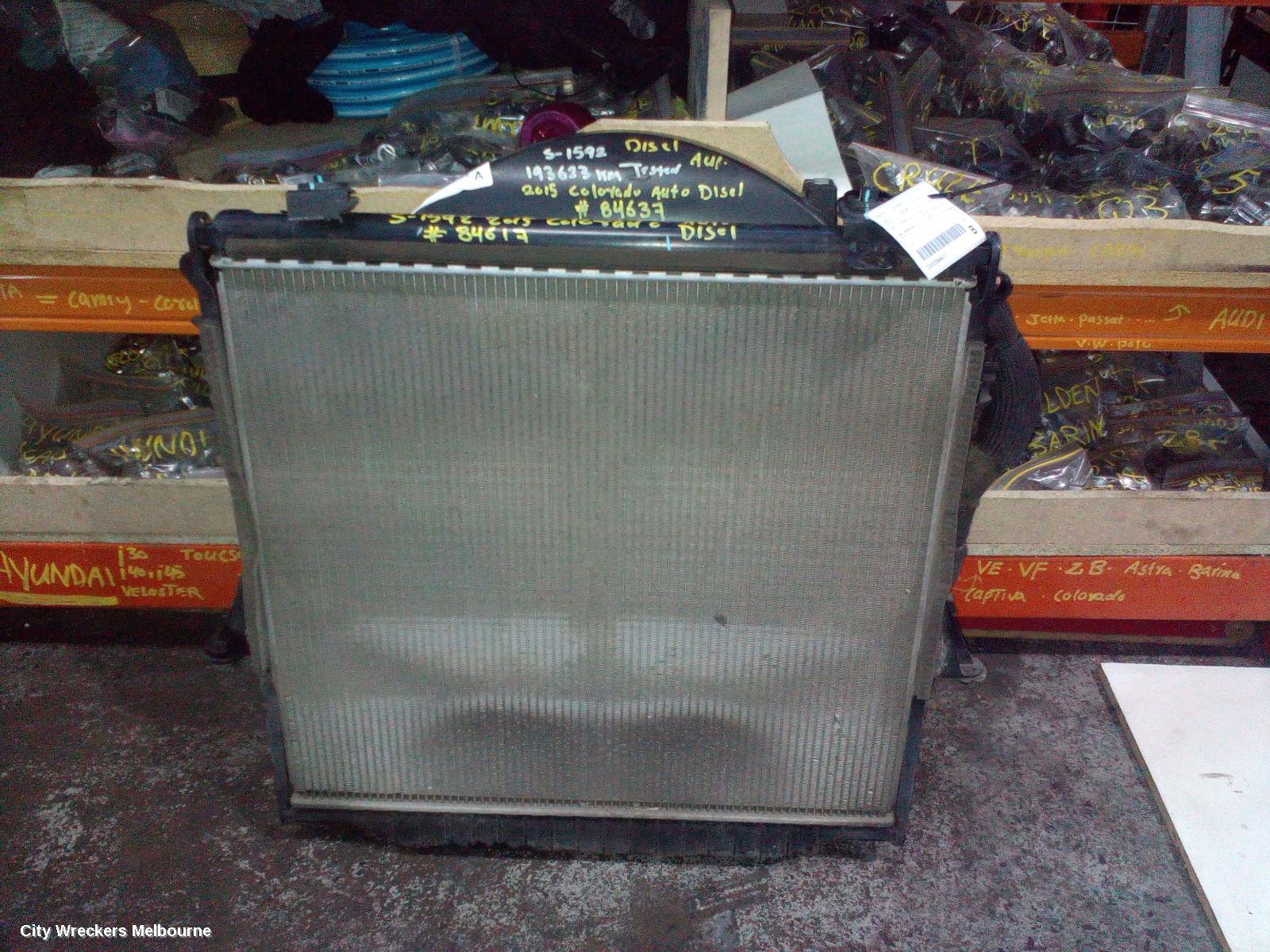 HOLDEN COLORADO RADIATOR, AUTO, 2.8, DIESEL, RG, 01/2012 - 12/2020 - Image 1