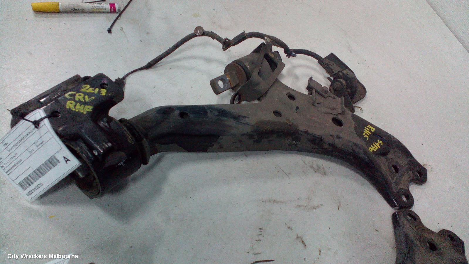 HONDA CRV RIGHT FRONT LOWER CONTROL ARM, RM, VTI-L, 11/2012 - 04/2017 - Image 3