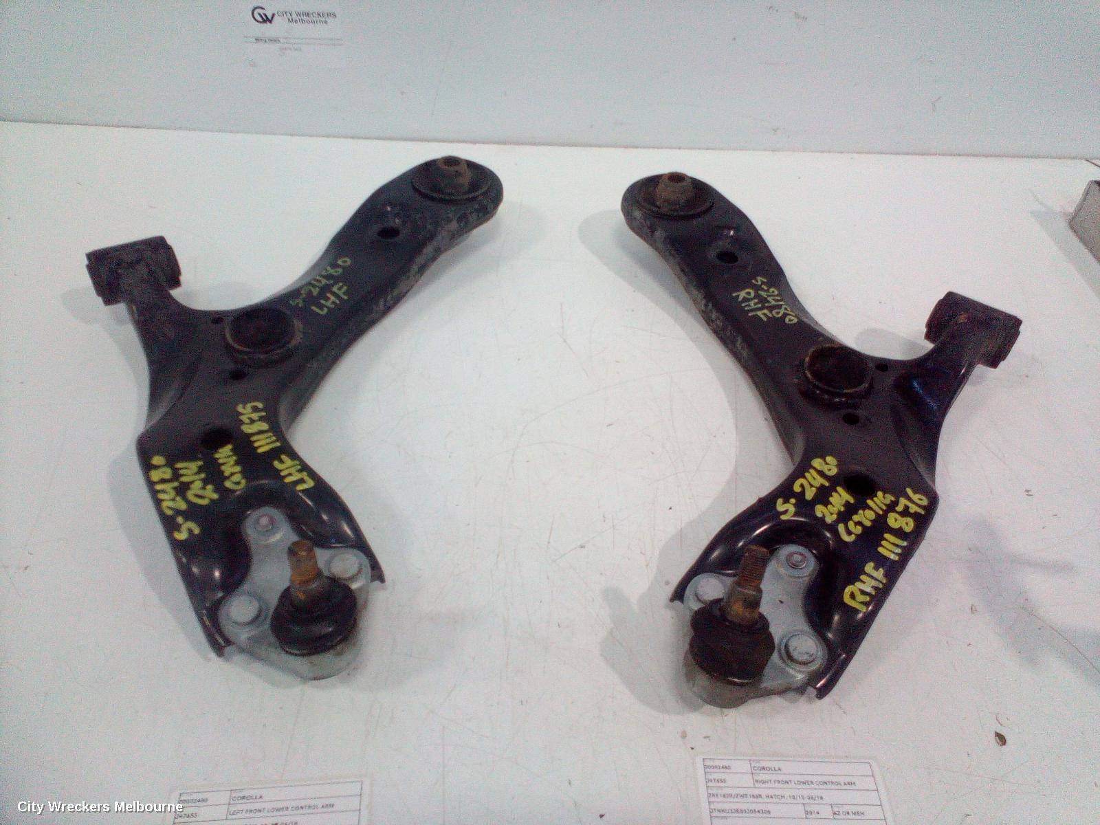 TOYOTA COROLLA LEFT FRONT LOWER CONTROL ARM, ZRE182R/ZWE186R, HATCH, 10/2012 - 06/2018 - Image 3