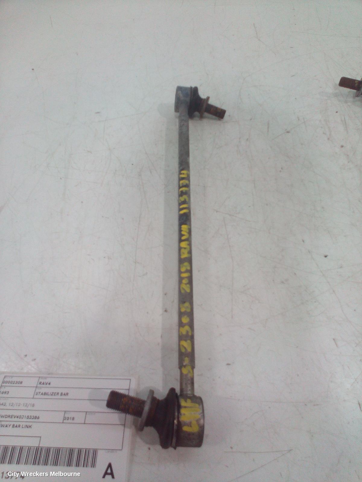 TOYOTA RAV4 STABILISER BAR, XA40, 12/2012 - 12/2018 - Image 1