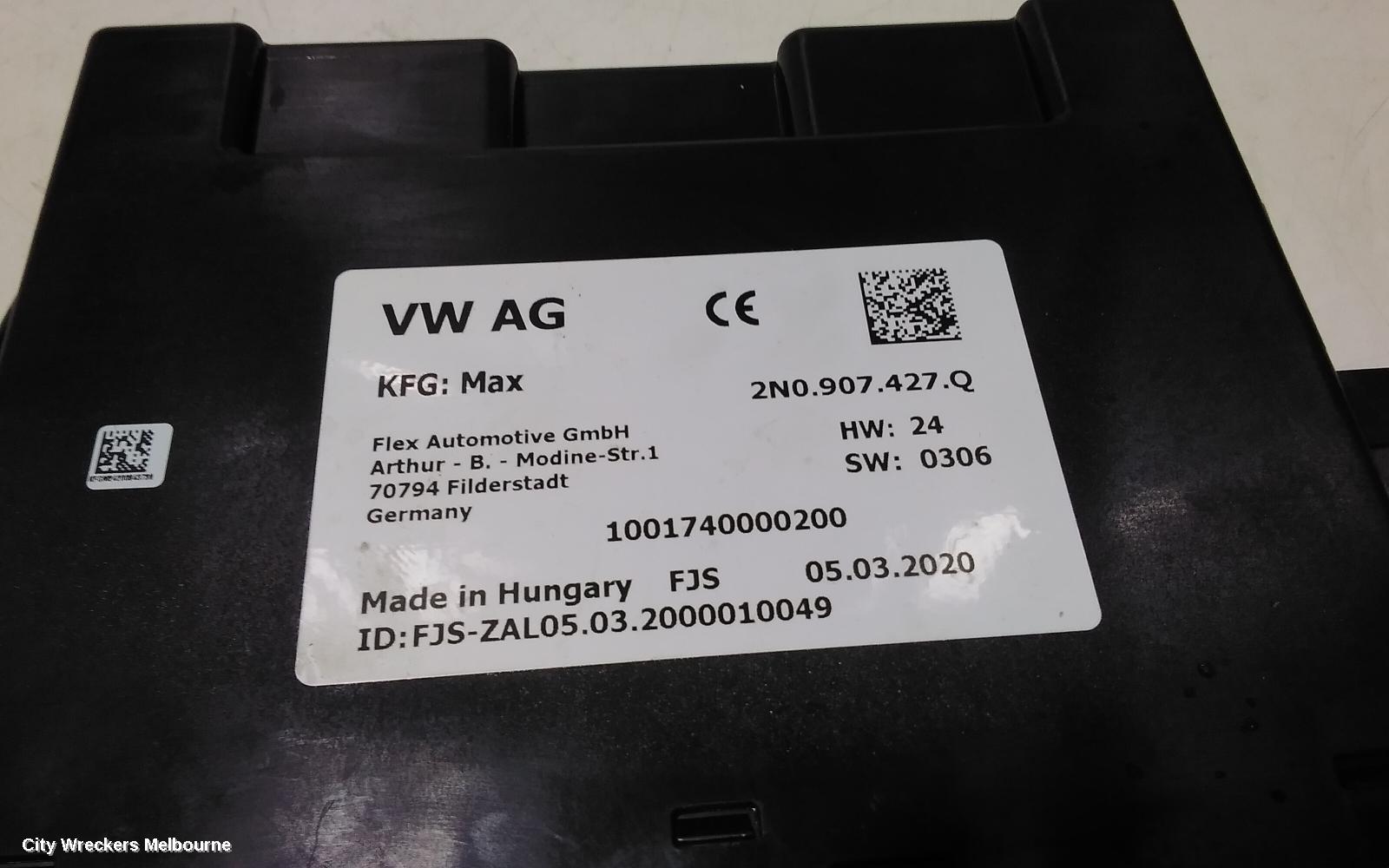 VOLKSWAGEN CRAFTER, SY1, 08/2017 ONWARDS, MISC CONTROL UNIT - 2N0 907 427 Q: 90965 - Image 2