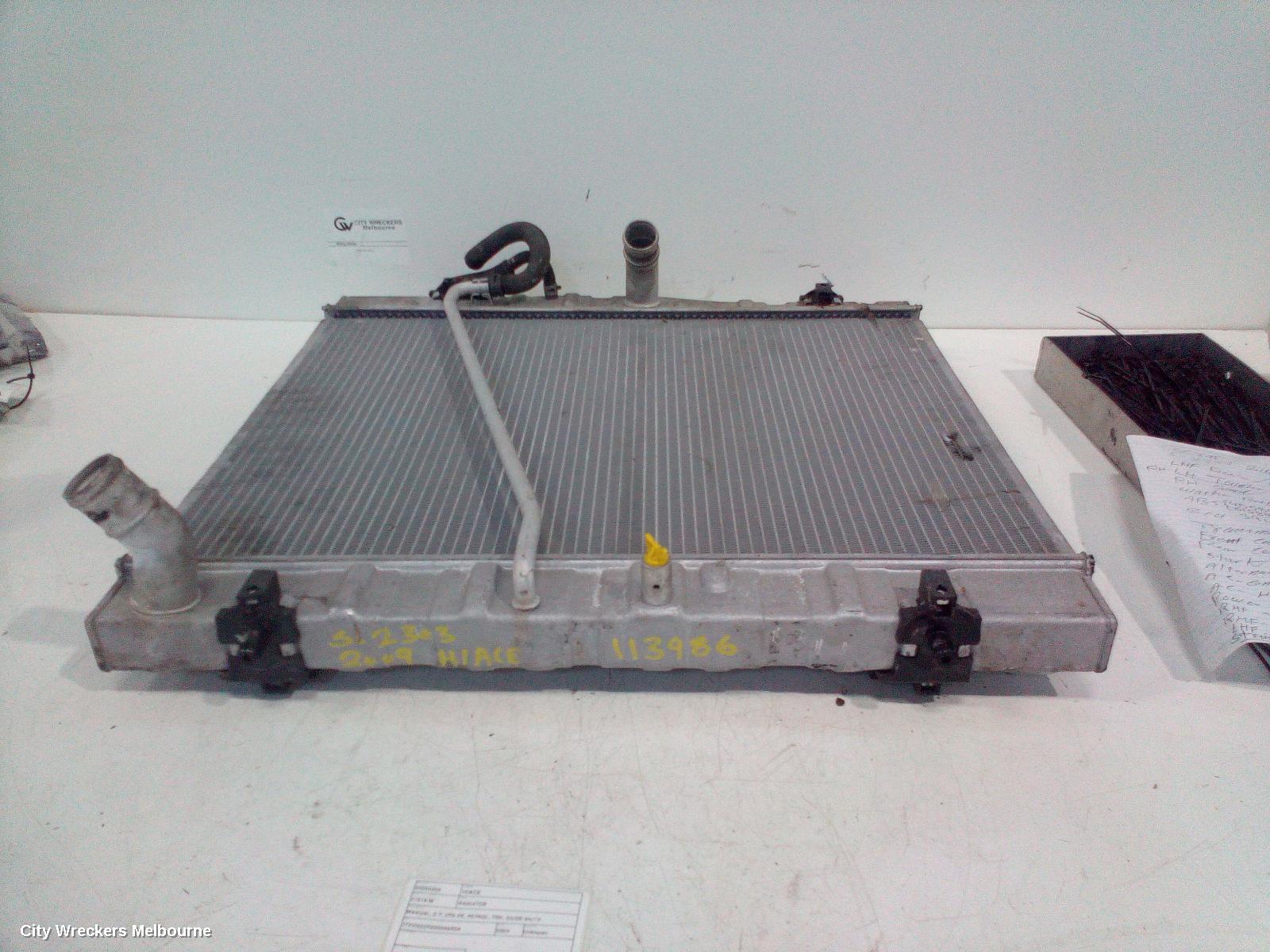 TOYOTA HIACE RADIATOR, MANUAL, 2.7, 2TR-FE, PETROL, TRH, 03/2005 - 04/2019 - Image 3