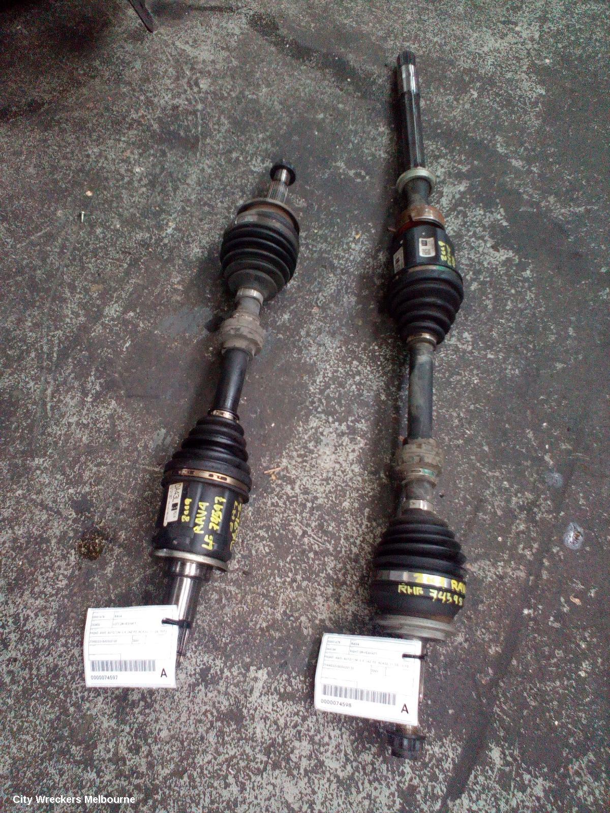 TOYOTA RAV4 LEFT DRIVESHAFT, FRONT, AWD, AUTO T/M, 2.4, 2AZ-FE, ACA33, 11/2005 - 11/2012 - Image 3