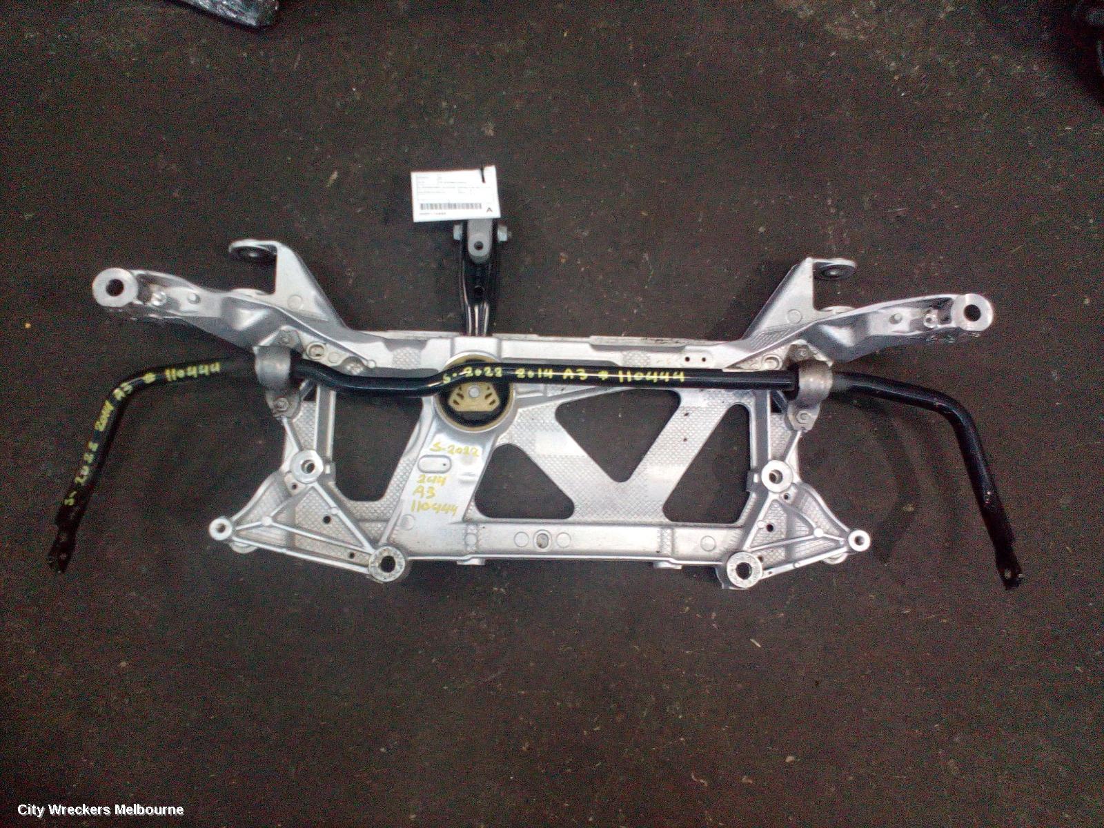 AUDI A3 FRT XMEMBER/CRADLE, 8V, CROSSMEMBER, ALUMINUM, NON RS3 TYPE, 05/2013 - 10/2020 - Image 2