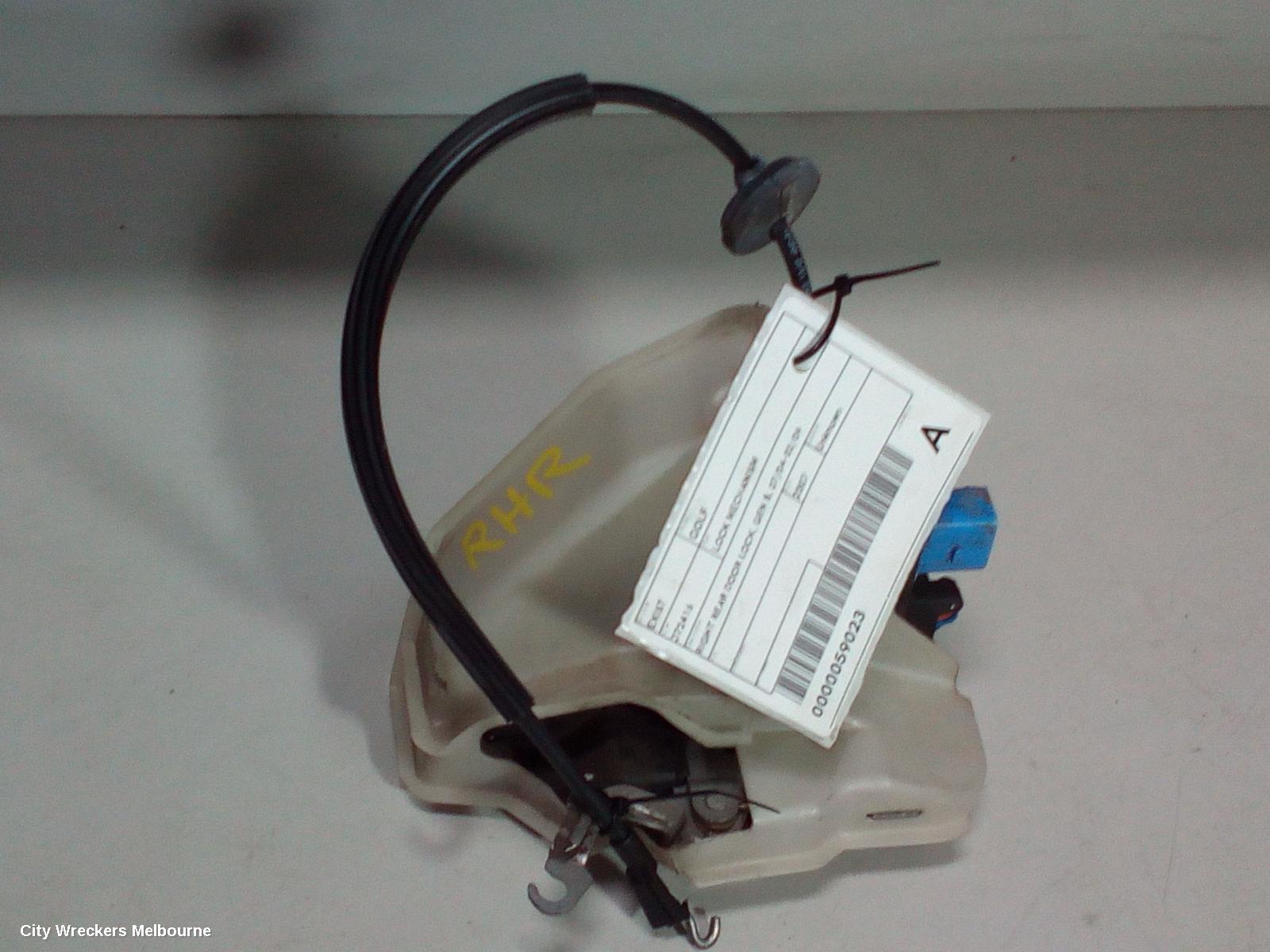 VOLKSWAGEN GOLF DOOR/BOOT/GATE LOCK, RIGHT REAR DOOR LOCK, GEN 5, 07/2004 - 02/2009 - Image 1