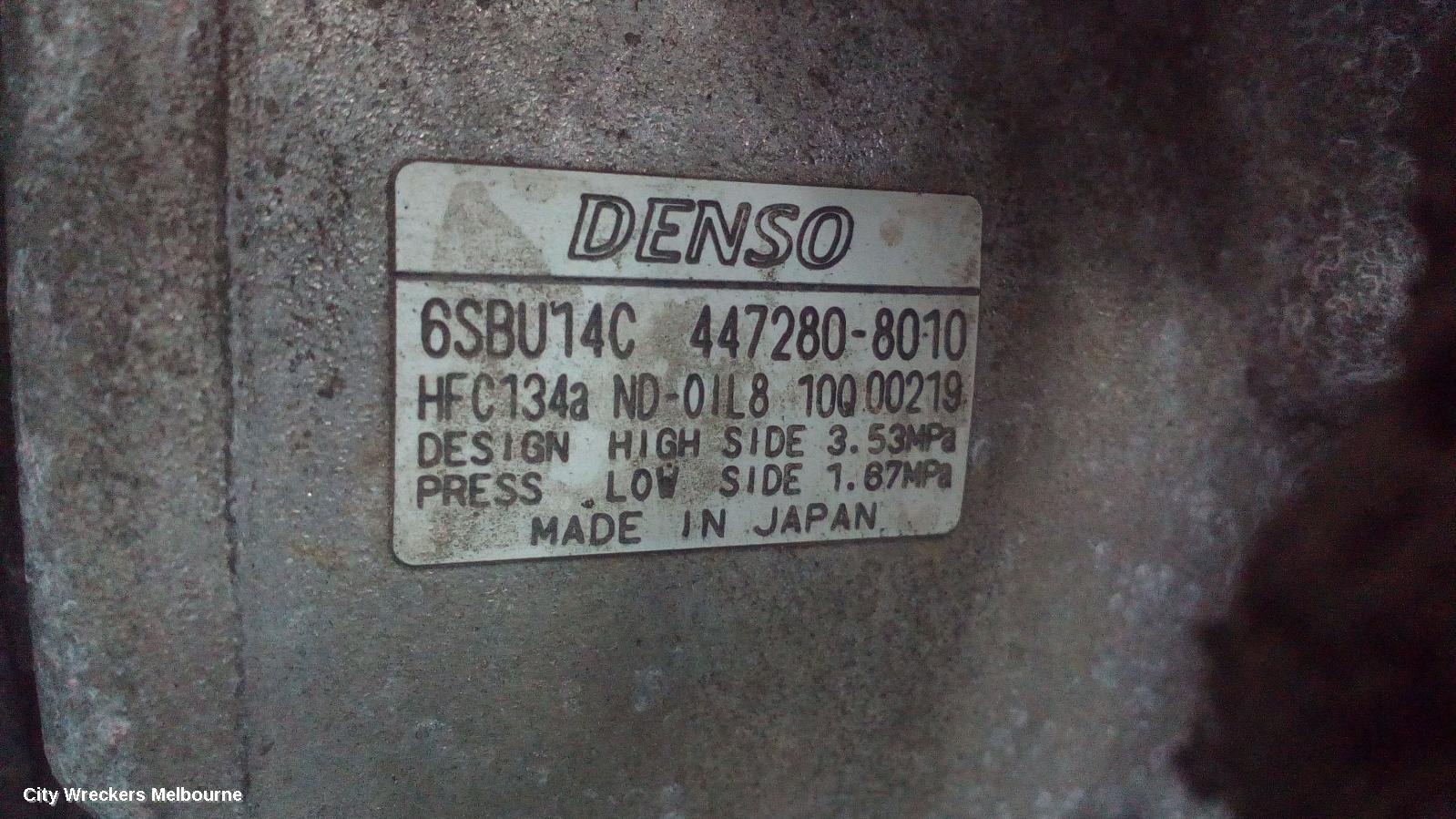 HOLDEN COMMODORE A/C COMPRESSOR, VF, 3.0, 05/2013 - 12/2017 - Image 1