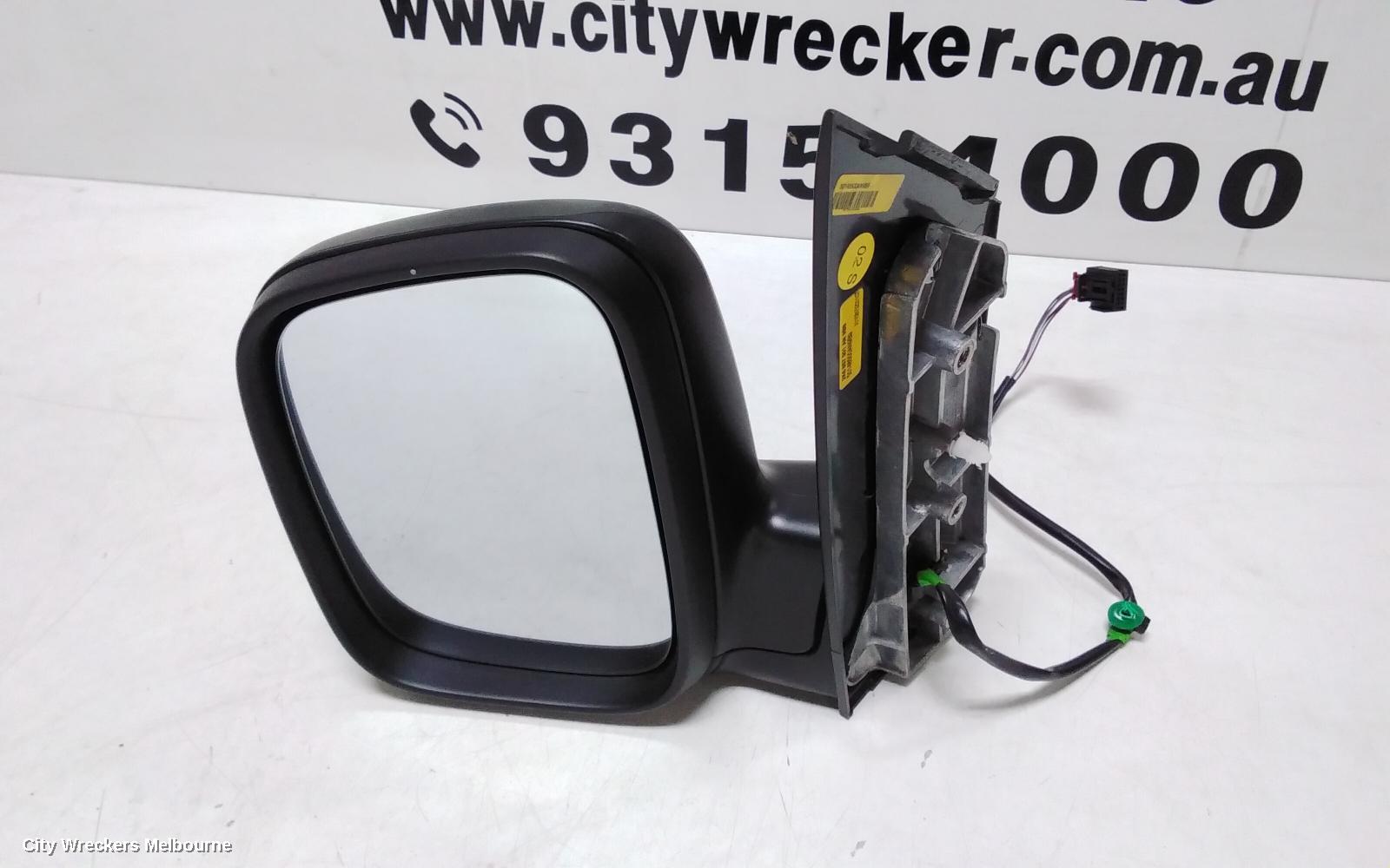 VOLKSWAGEN CADDY LEFT DOOR MIRROR, 2K, POWER, TEXTURED, 12/2004 - 06/2015 - Image 2