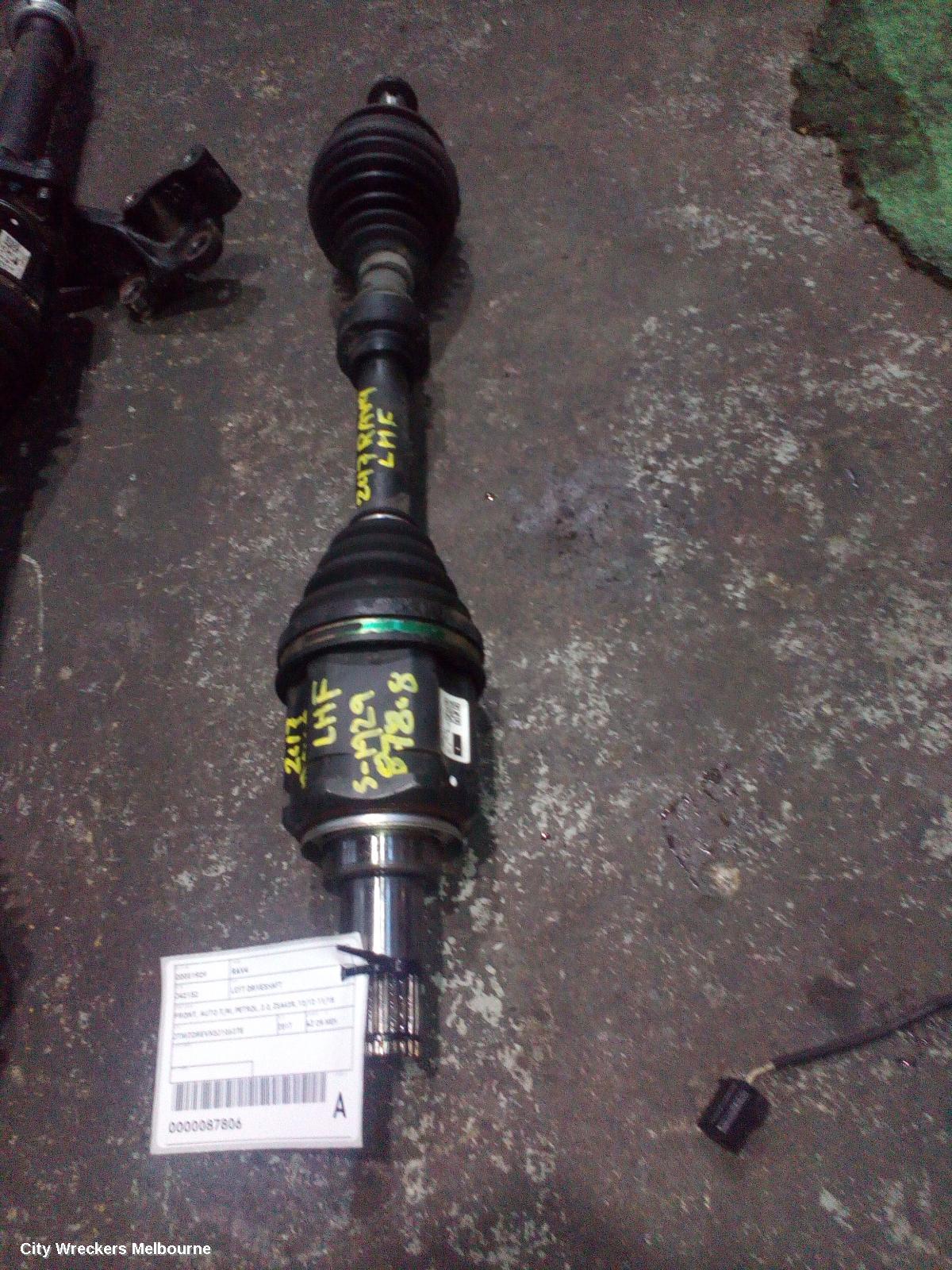 TOYOTA RAV4 LEFT DRIVESHAFT, FRONT, AUTO T/M, PETROL, 2.0, ZSA42R, 12/2012 - 11/2018 - Image 1