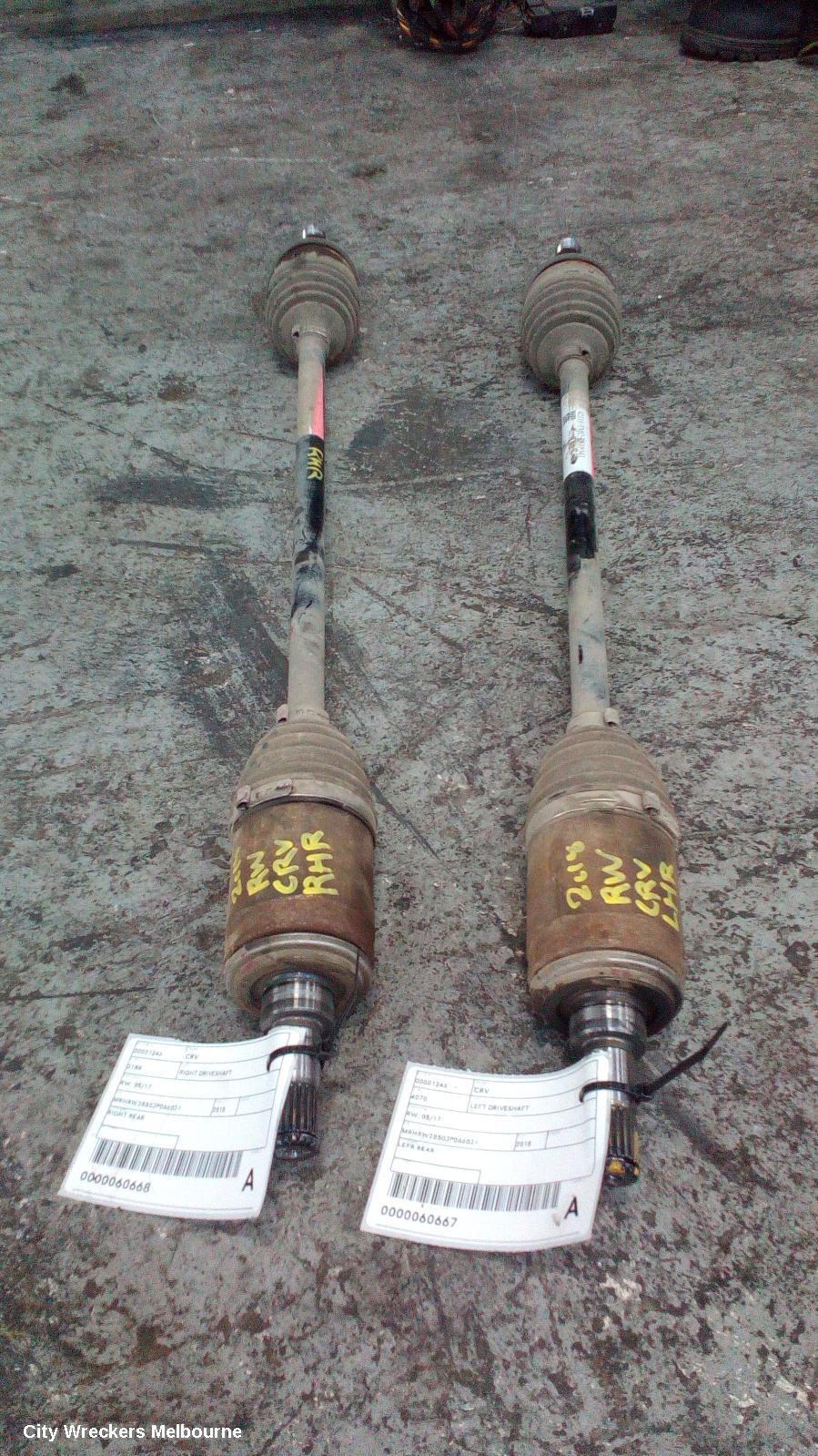 HONDA CRV LEFT DRIVESHAFT, RW, 05/2017 - 08/2023 - Image 1