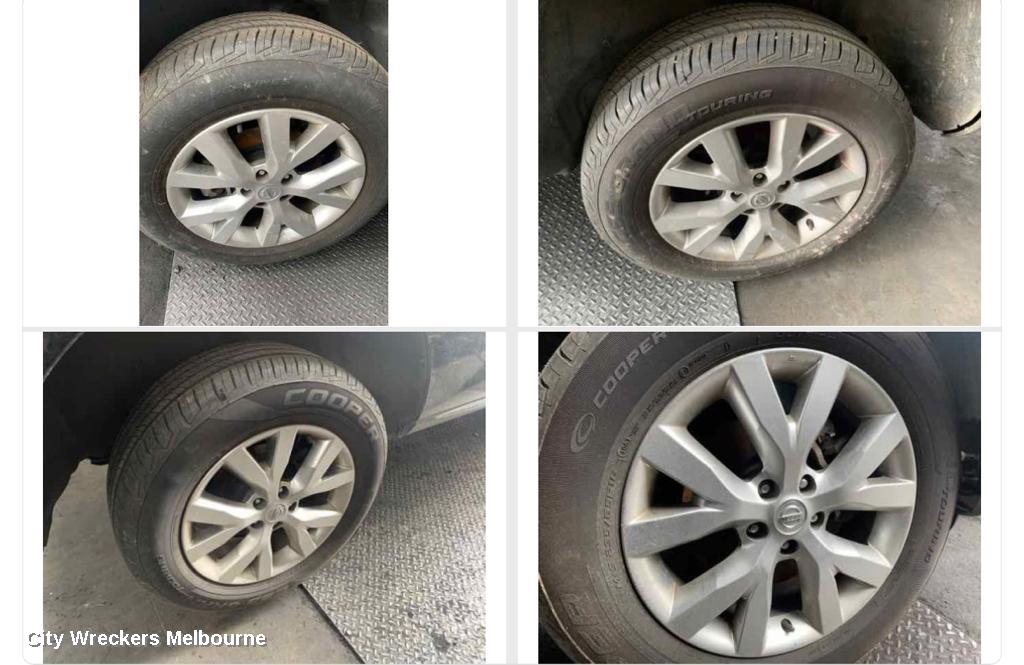 NISSAN MURANO WHEEL MAG, FACTORY, 18X7.5IN, Z51, 12/2008 - 12/2014 - Image 1