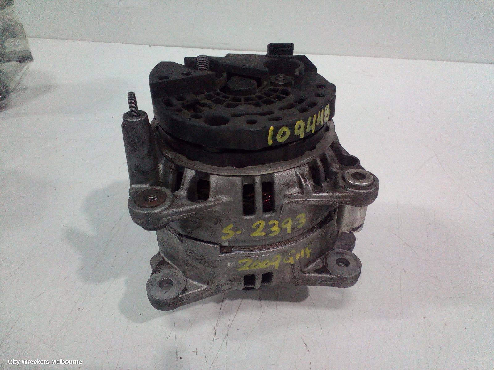 VOLKSWAGEN GOLF ALTERNATOR, PETROL, 1.4, BOSCH 140AMP, GEN 6, 10/2008 - 01/2016 - Image 1