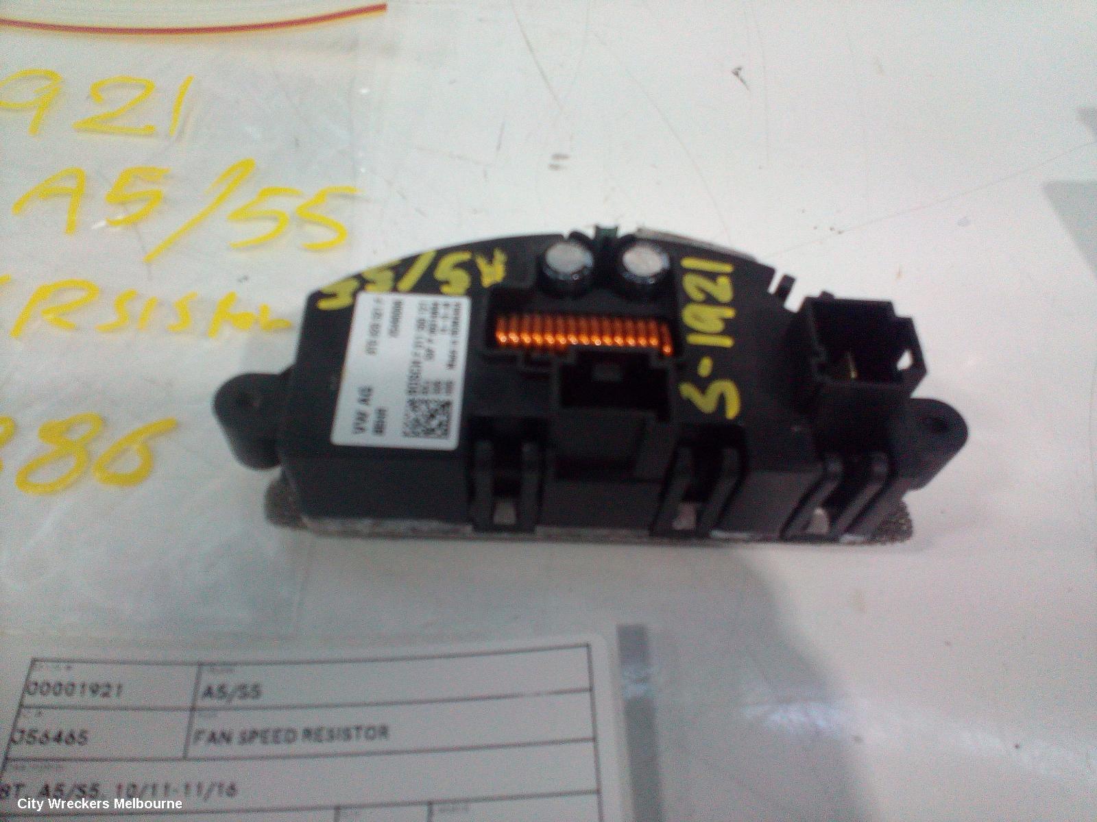 AUDI A5 FAN SPEED RESISTOR, 8T, A5/S5, 10/2011 - 11/2016 - Image 2
