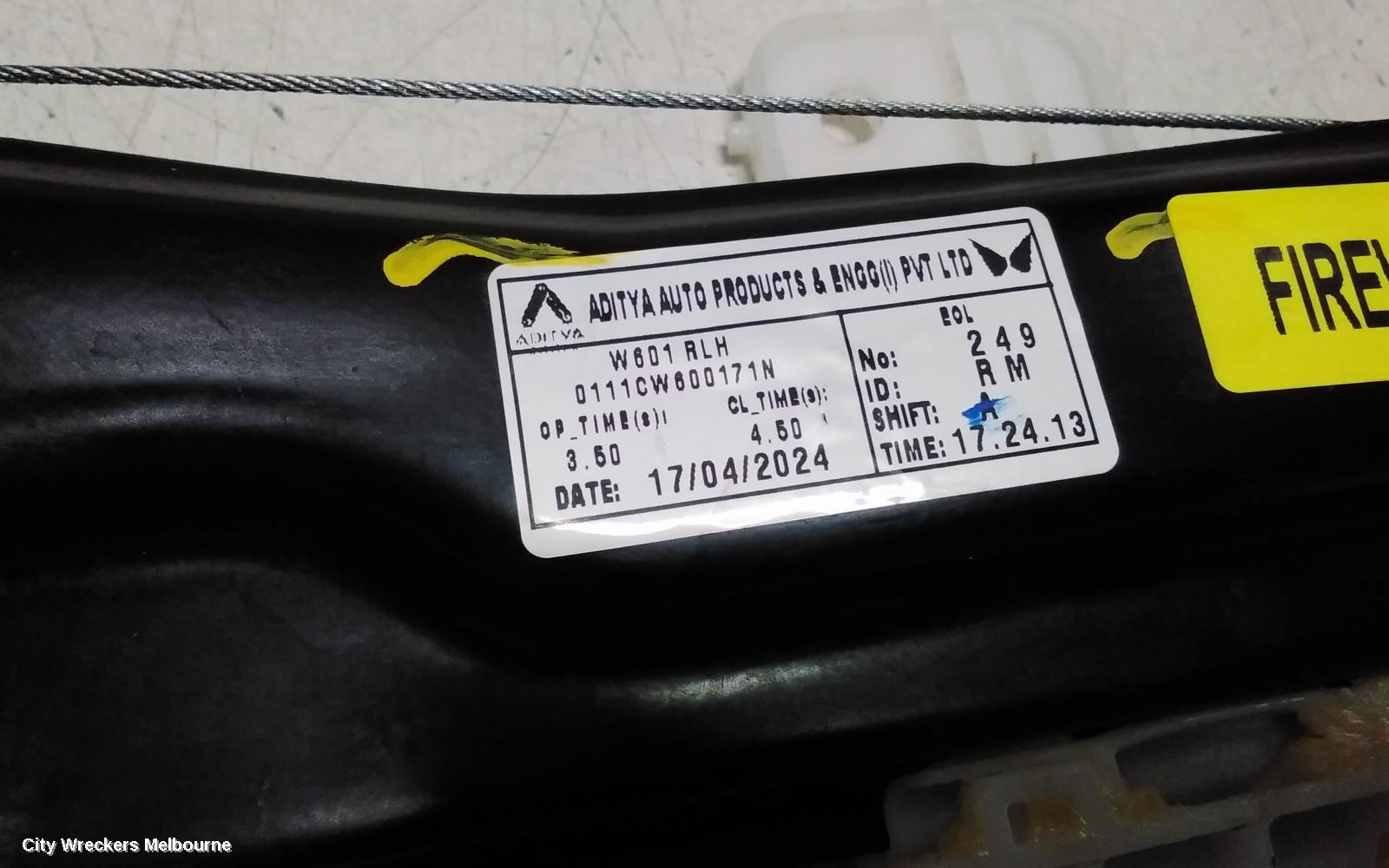 MAHINDRA XUV700 LEFT REAR WND REG/MOTOR, W601, 01/2023 ONWARDS - Image 2