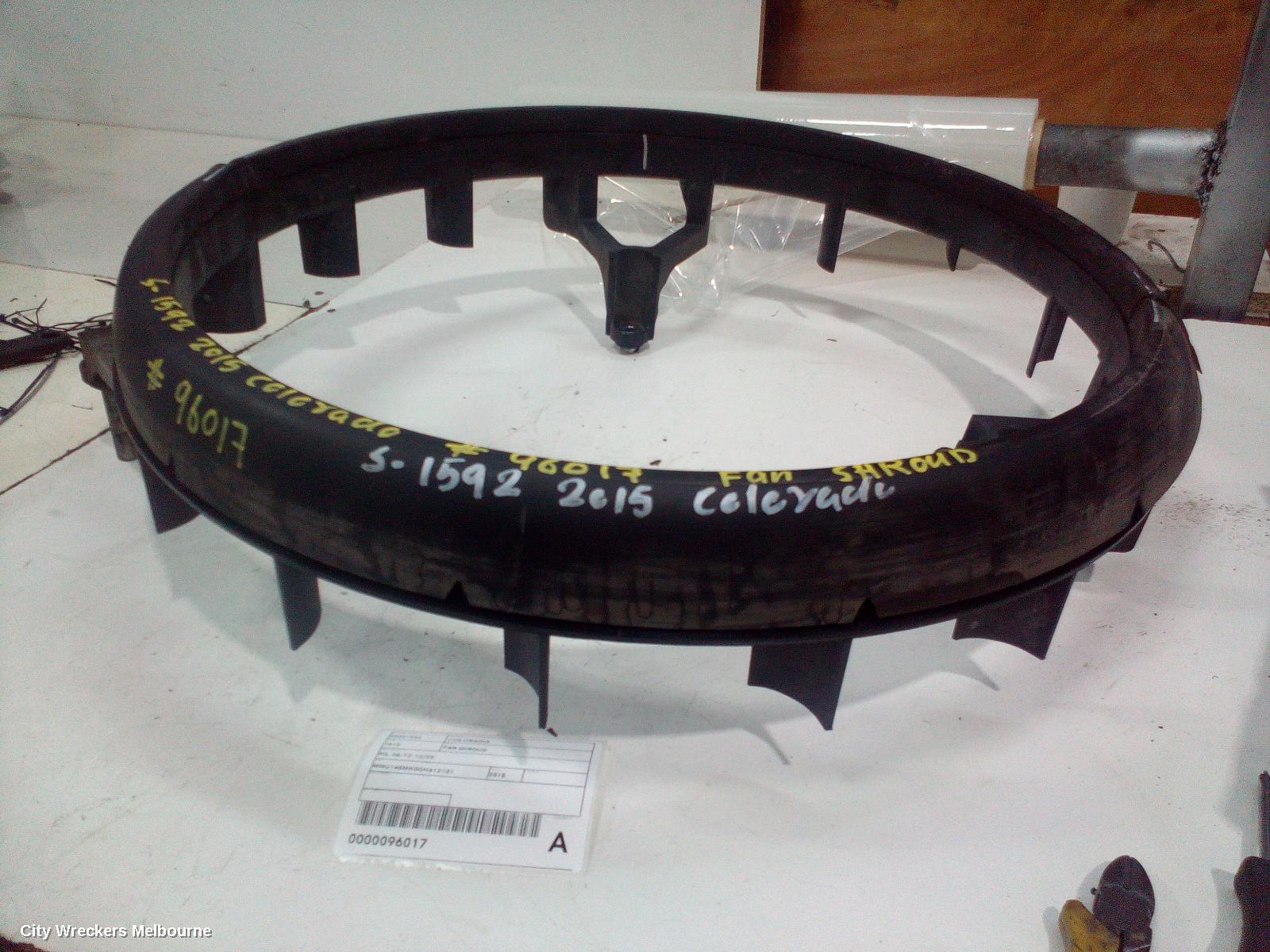 HOLDEN COLORADO FAN SHROUD, RG, ENGINE FAN SHROUD RING (ENGINE MOUNTED), DIESEL, 2.5/2.8, 06/2012 - 12/2020 - Image 3