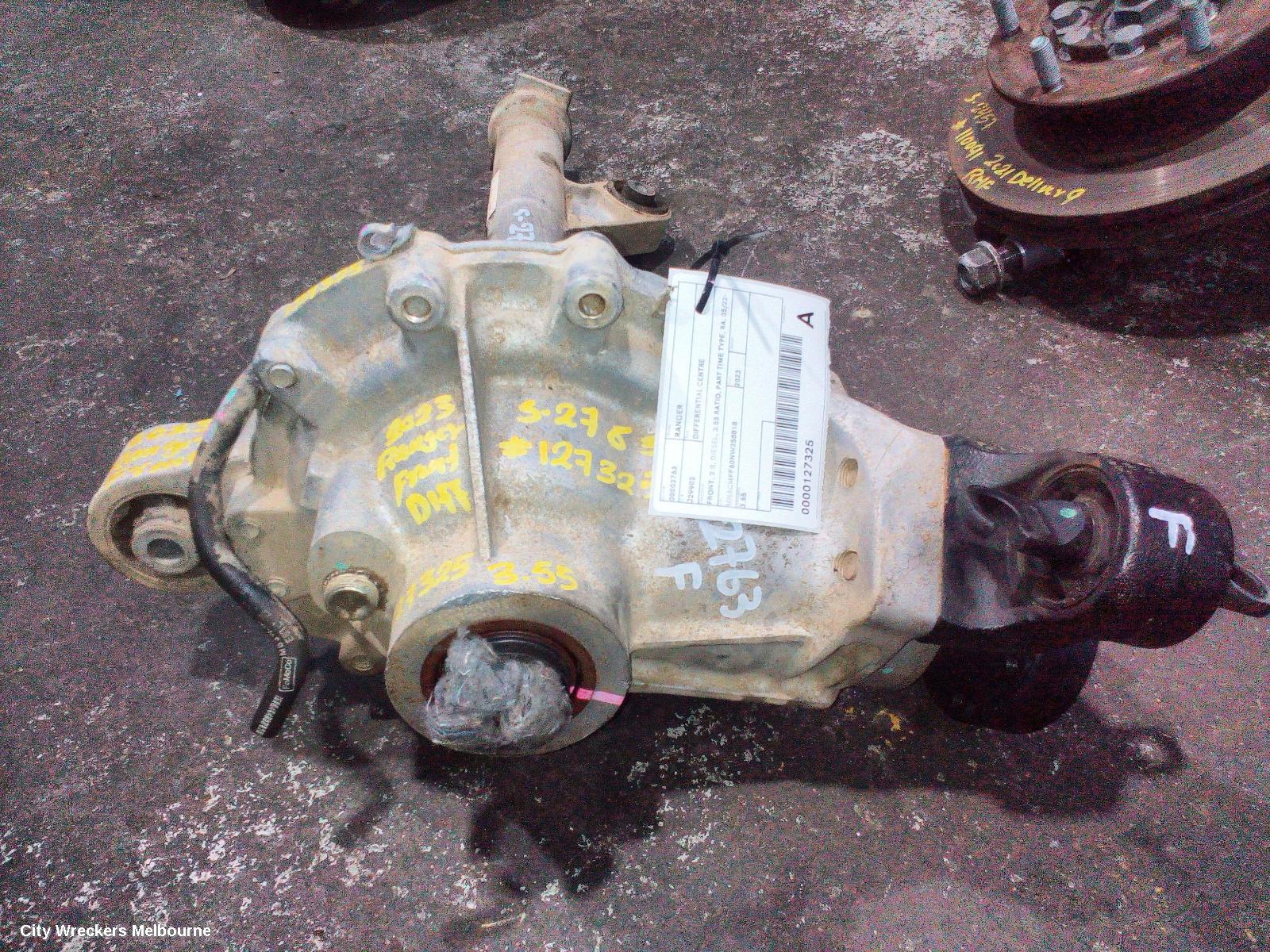 FORD RANGER DIFFERENTIAL CENTRE, FRONT, 2.0, DIESEL, 3.55 RATIO, PART TIME TYPE, RA, 05/2022 ONWARDS - Image 2