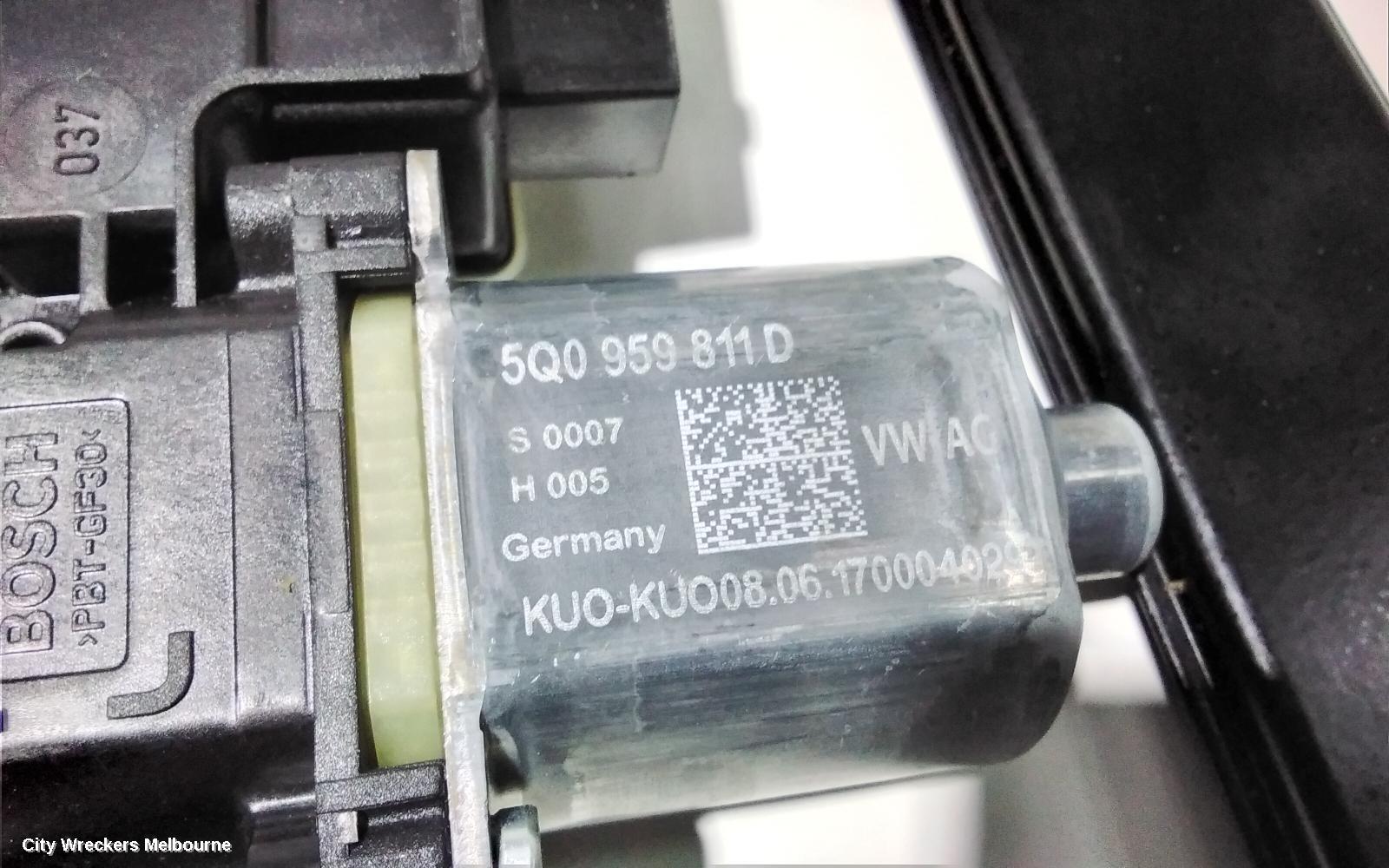AUDI Q2 LEFT REAR WND REG/MOTOR, GA, 10/2016 ONWARDS - Image 3