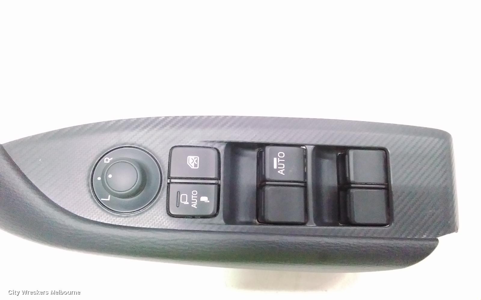 MAZDA CX3 PWR DR WIND SWITCH, RH FRONT (MASTER SWITCH), W/ AUTO FOLD TYPE, DK, 02/2017 ONWARDS - Image 3