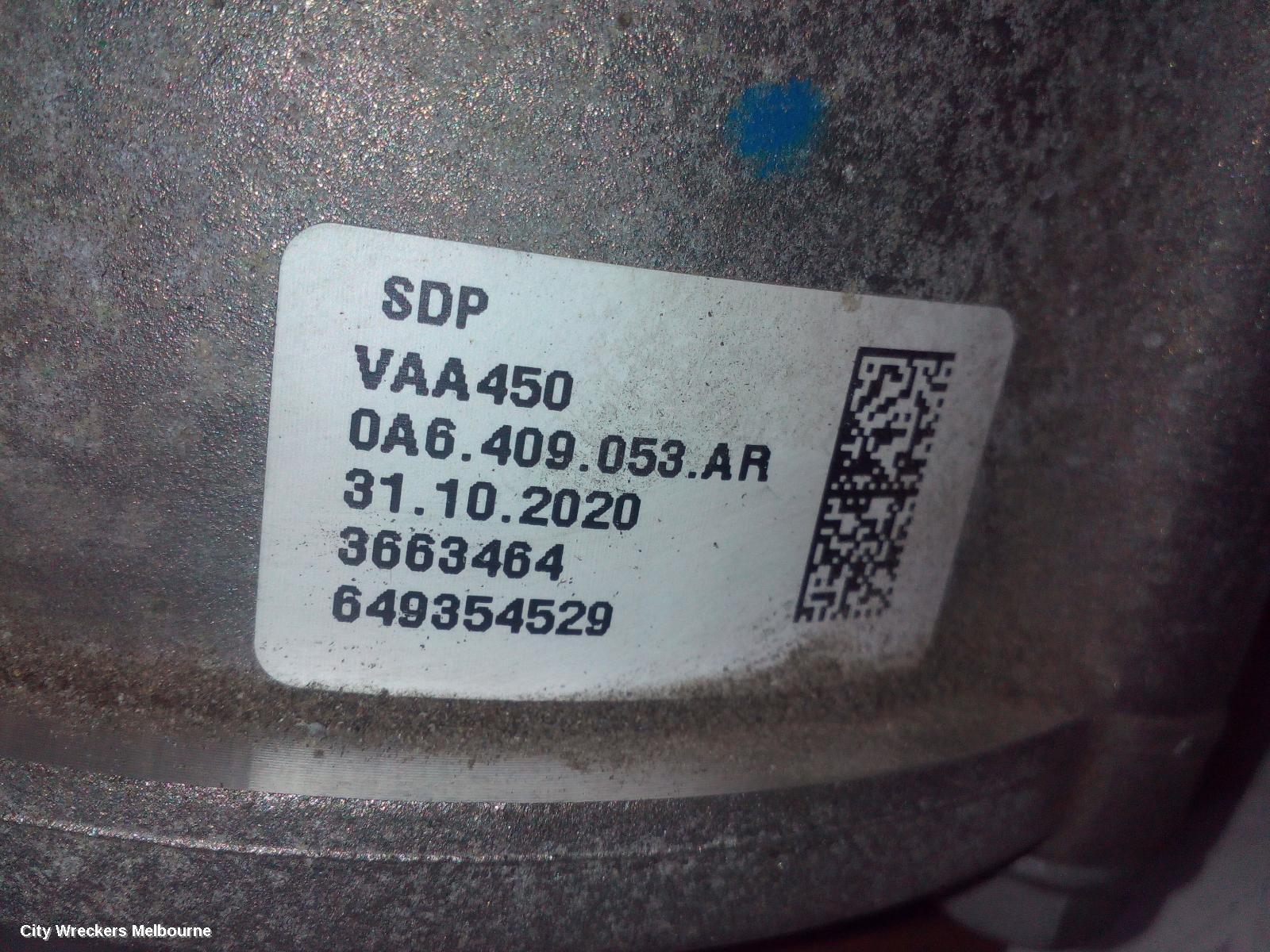 VOLKSWAGEN TIGUAN TRANSFER CASE, AUTO, PETROL, 2.0, DQ500, 7 SPEED, 5NA, 06/2016 ONWARDS - Image 2