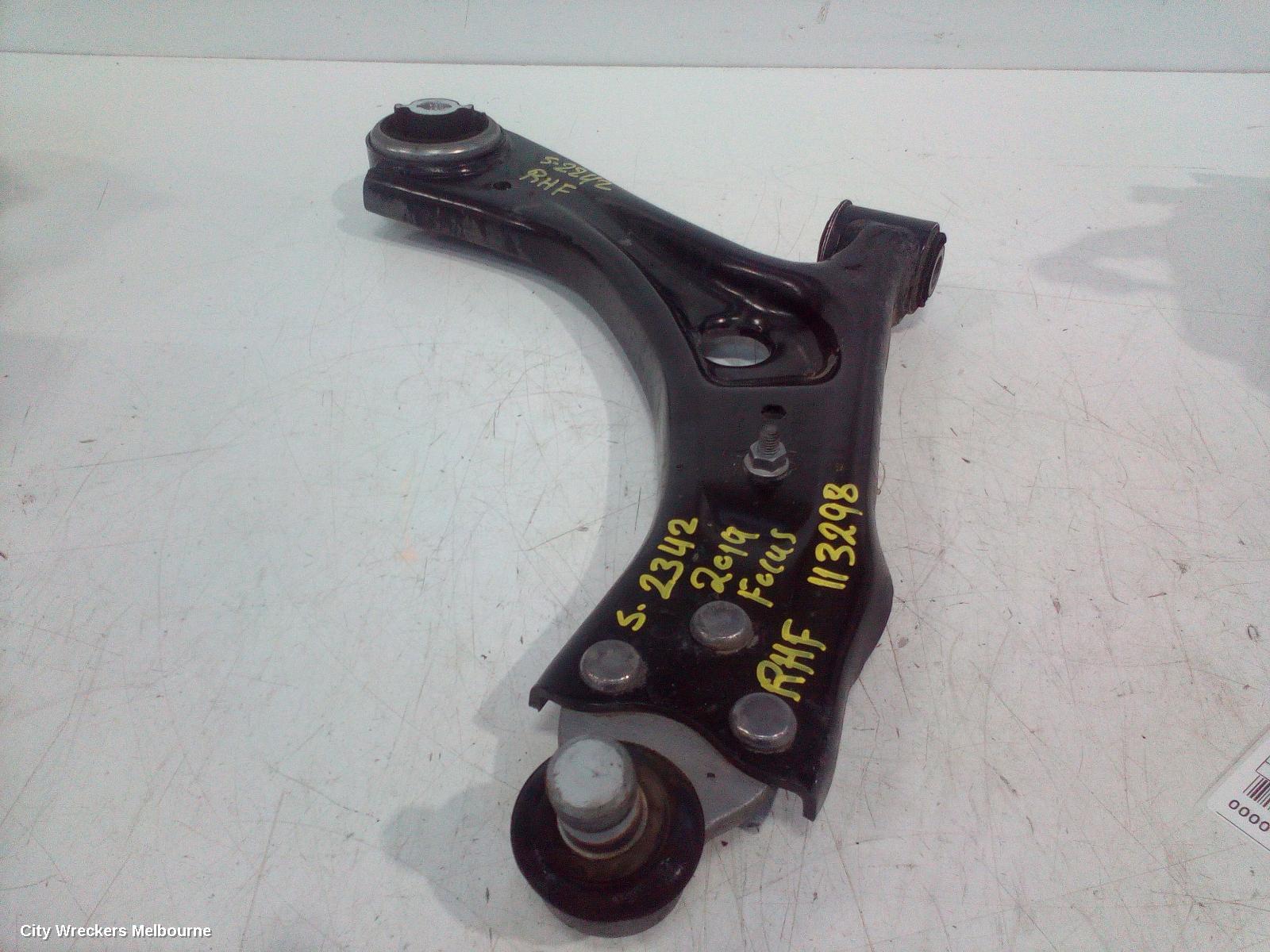 FORD FOCUS RIGHT FRONT LOWER CONTROL ARM, STANDARD TYPE, SA, 10/2018 ONWARDS - Image 1