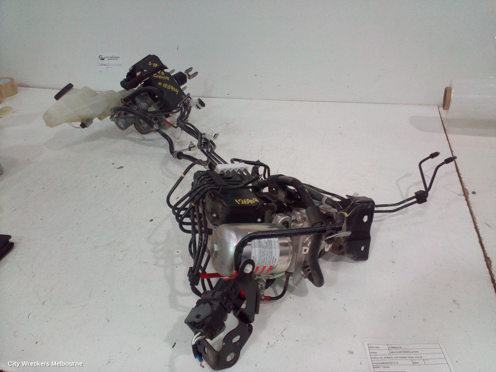 TOYOTA COROLLA ABS PUMP/MODULATOR, ZWE211R, HYBRID, P/N 4405012D90, 07/2018 ONWARDS - Image 1