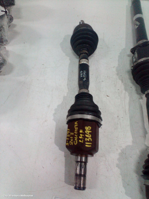ALFA ROMEO GIULIETTA LEFT DRIVESHAFT, MANUAL T/M, PETROL, 1.4, 940 SERIES, 06/2011 ONWARDS - Image 2