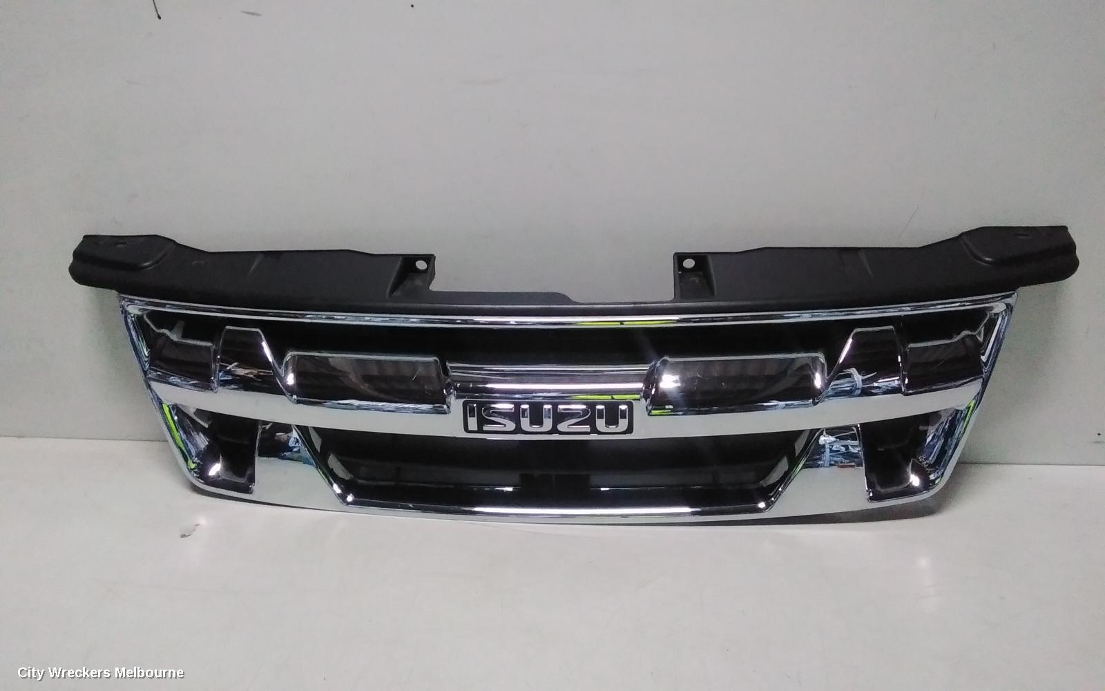 ISUZU DMAX GRILLE, RADIATOR GRILLE, CHROME, RA, 10/2008 - 05/2012 - Image 1
