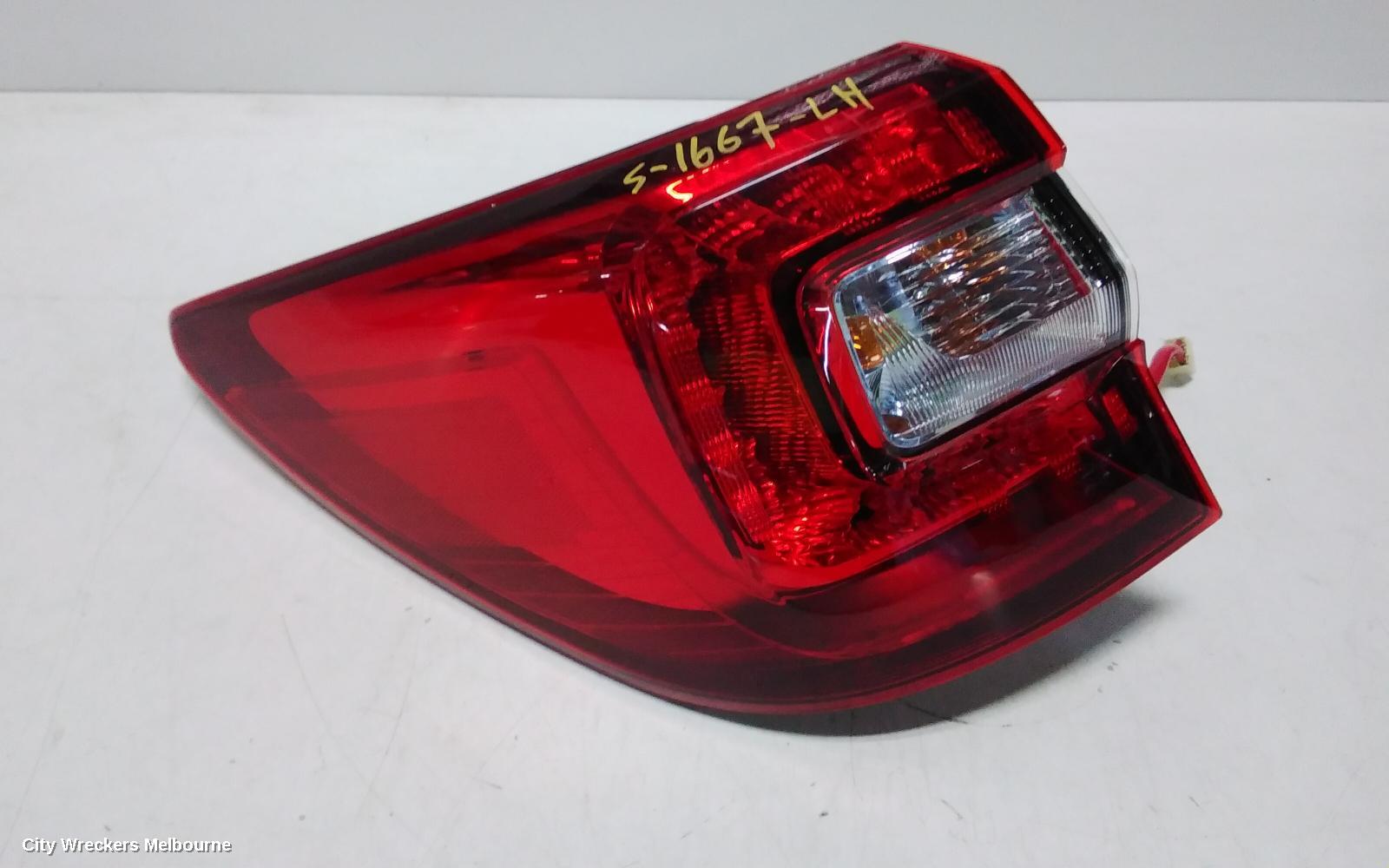 SUBARU OUTBACK LEFT TAILLIGHT, 6TH GEN, IN BODY, 08/2014 - 12/2020 - Image 2