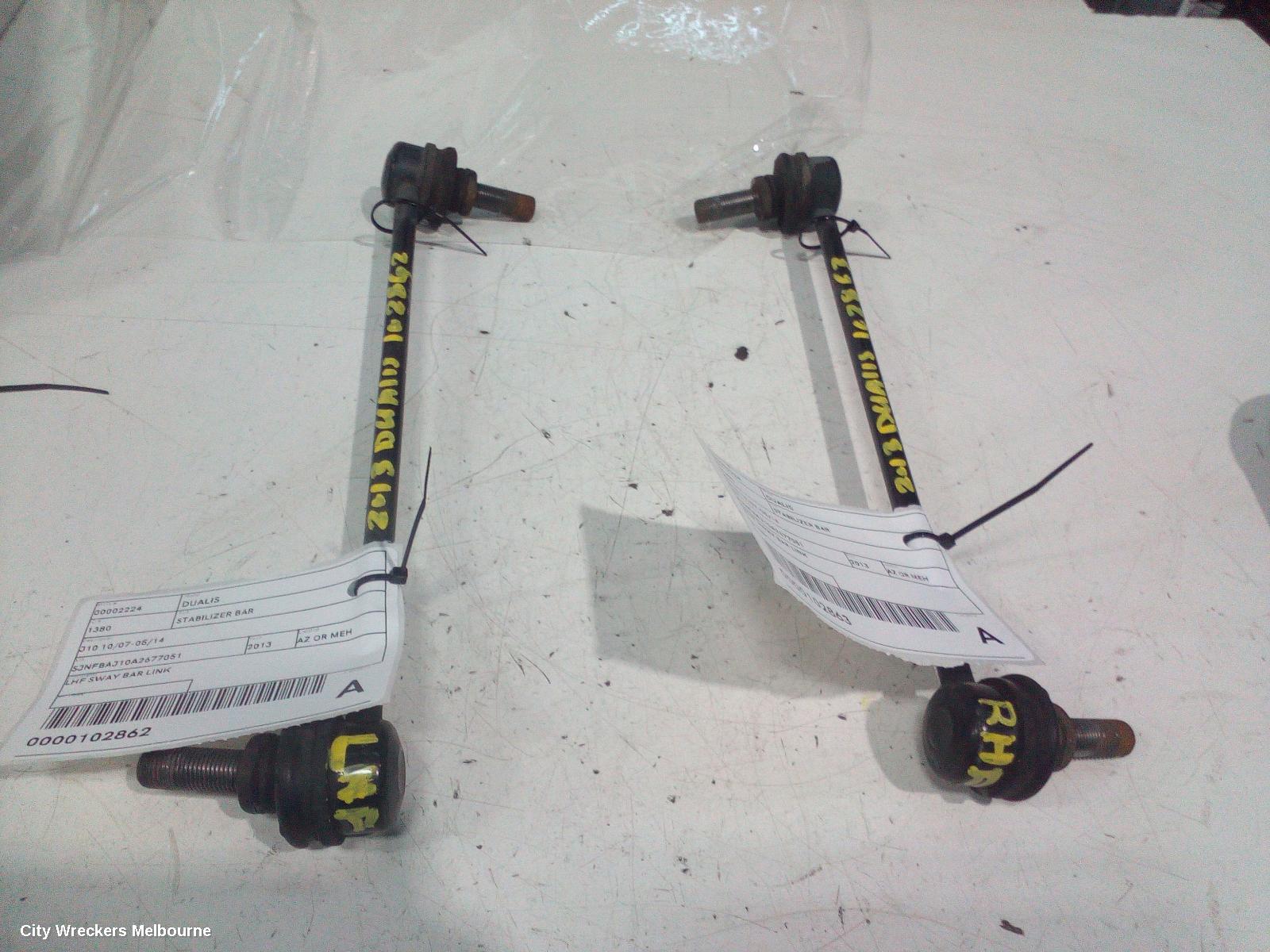 NISSAN DUALIS STABILISER BAR, J10 10/2007 - 05/2014 - Image 3