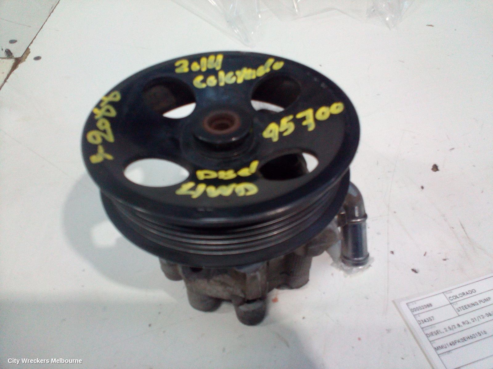 HOLDEN COLORADO STEERING PUMP, DIESEL, 2.5/2.8, RG, 01/2012 - 06/2016 - Image 1