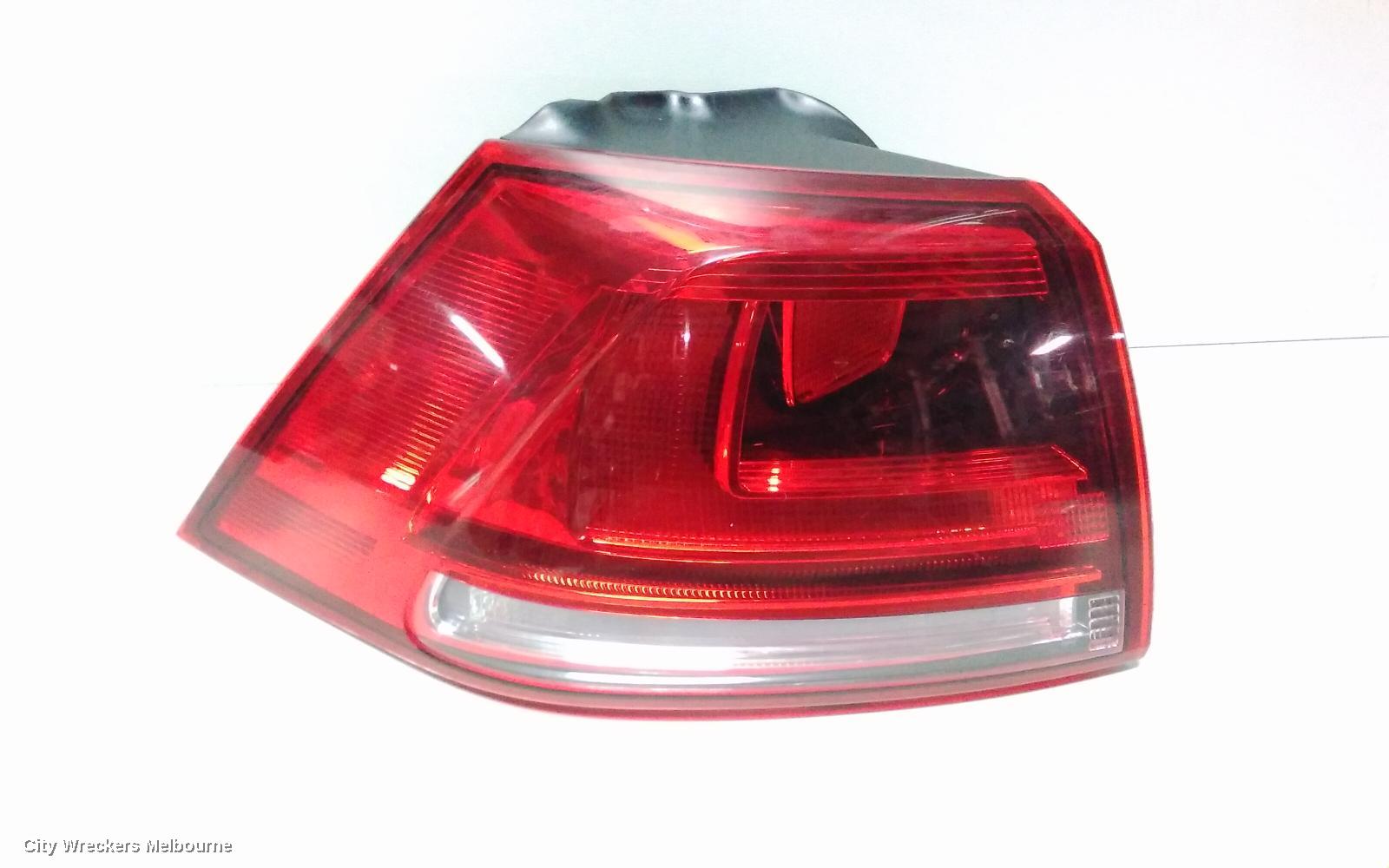 VOLKSWAGEN GOLF LEFT TAILLIGHT, GEN 7, HATCH, STANDARD, NON LED TYPE, 03/2013 - 03/2017 - Image 2