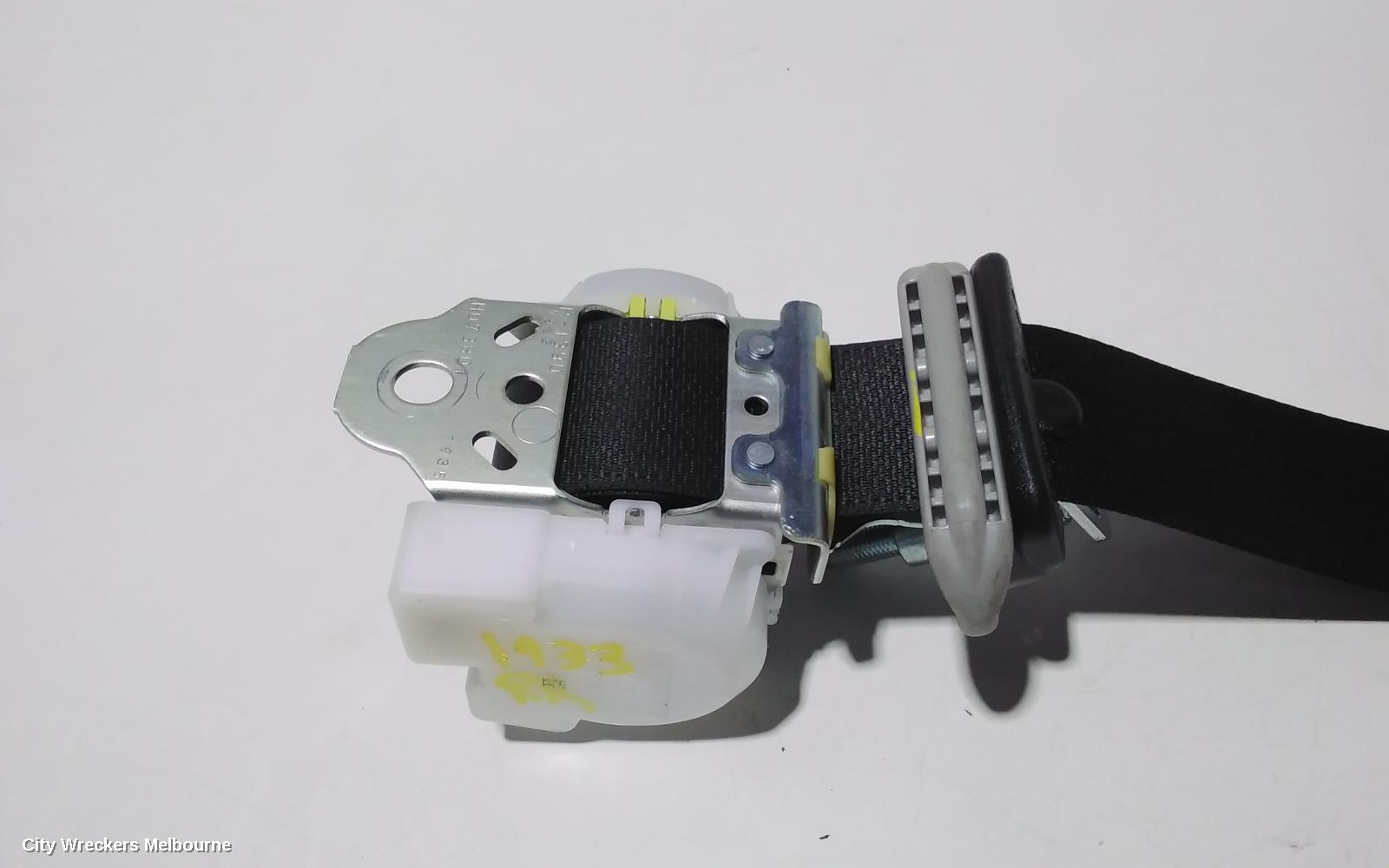TOYOTA RAV4 SEATBELT/STALK, RH REAR, SEAT BELT ONLY (NO STALK), XA40, 10/2015 - 11/2018 - Image 2