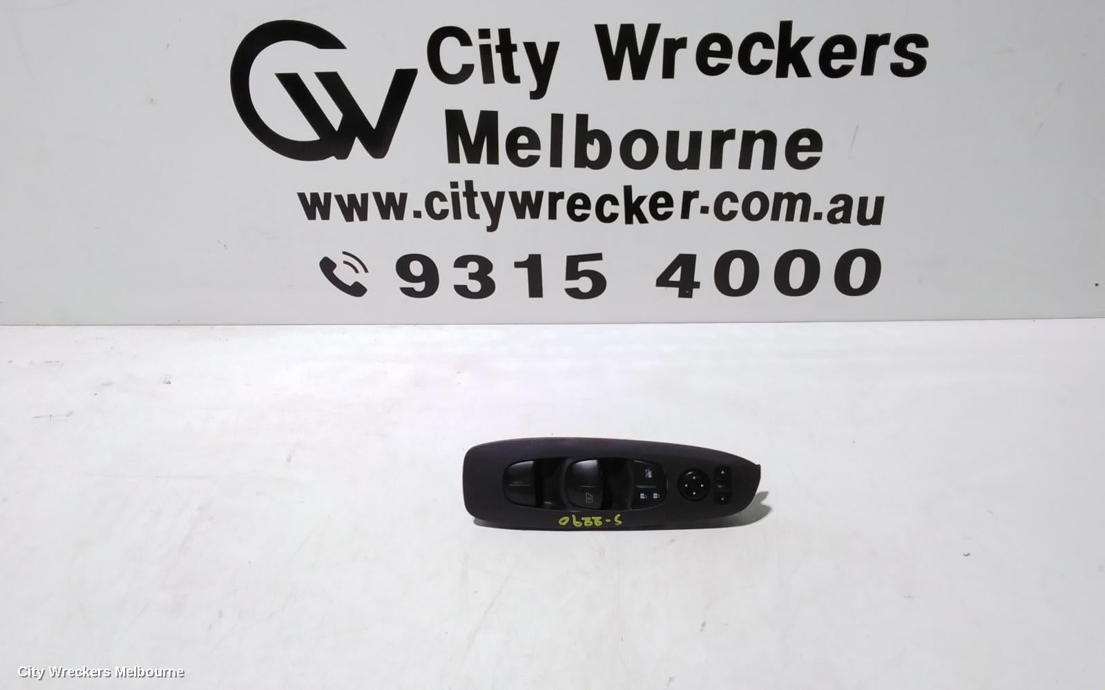 NISSAN PATHFINDER PWR DR WIND SWITCH, RH FRONT (MASTER SWITCH), R52, 06/2013 - 04/2021 - Image 1