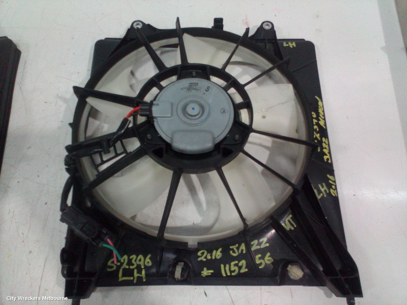 HONDA JAZZ FAN, RADIATOR FAN (LH SIDE), GK/GF, 07/2014 - 12/2020 - Image 2