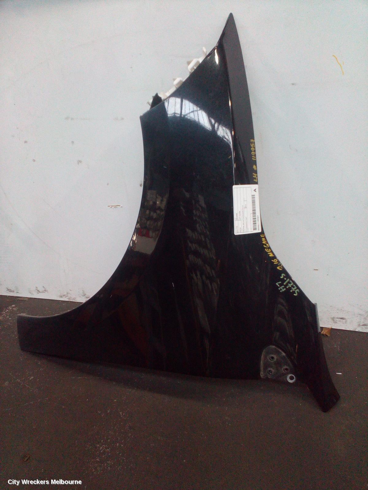 RENAULT MEGANE LEFT GUARD, X95/K95, 5DR HATCH/WAGON, 07/2014 ONWARDS - Image 2