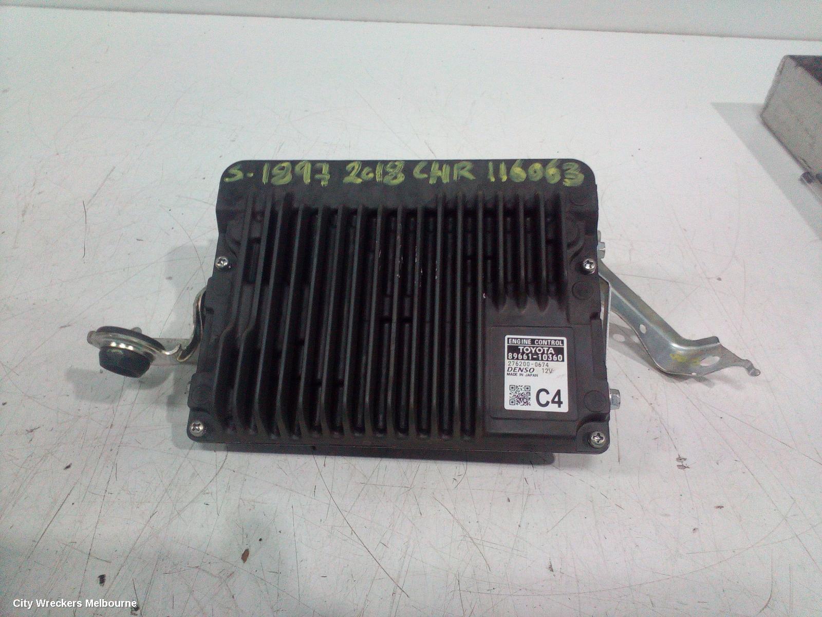 TOYOTA C-HR ECU, ENGINE ECU, 1.2, PETROL, ECU ONLY, GEN 1, 12/2016 ONWARDS - Image 1