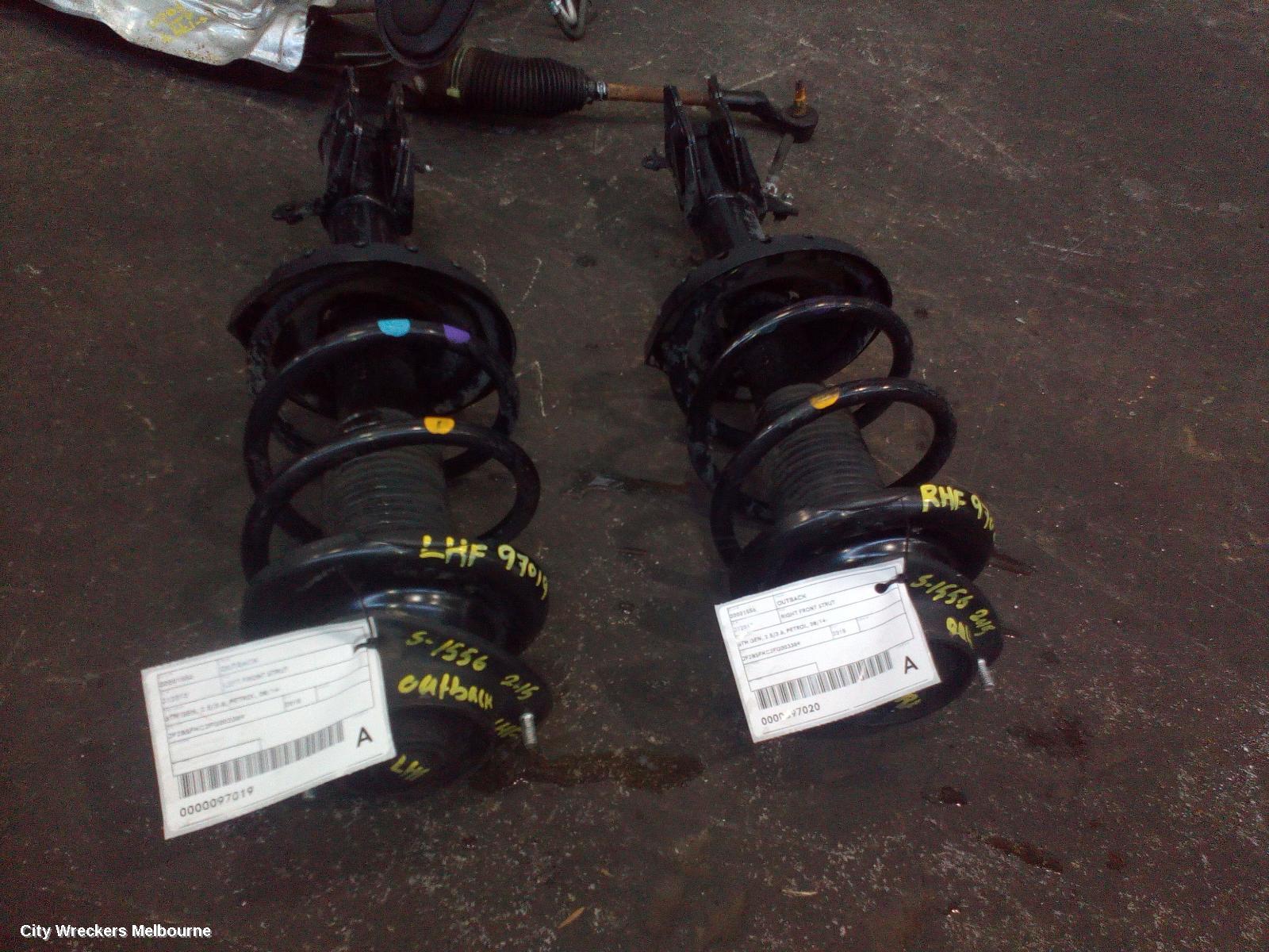 SUBARU OUTBACK LEFT FRONT STRUT, 6TH GEN, 2.5/3.6, PETROL, 08/2014 ONWARDS - Image 3