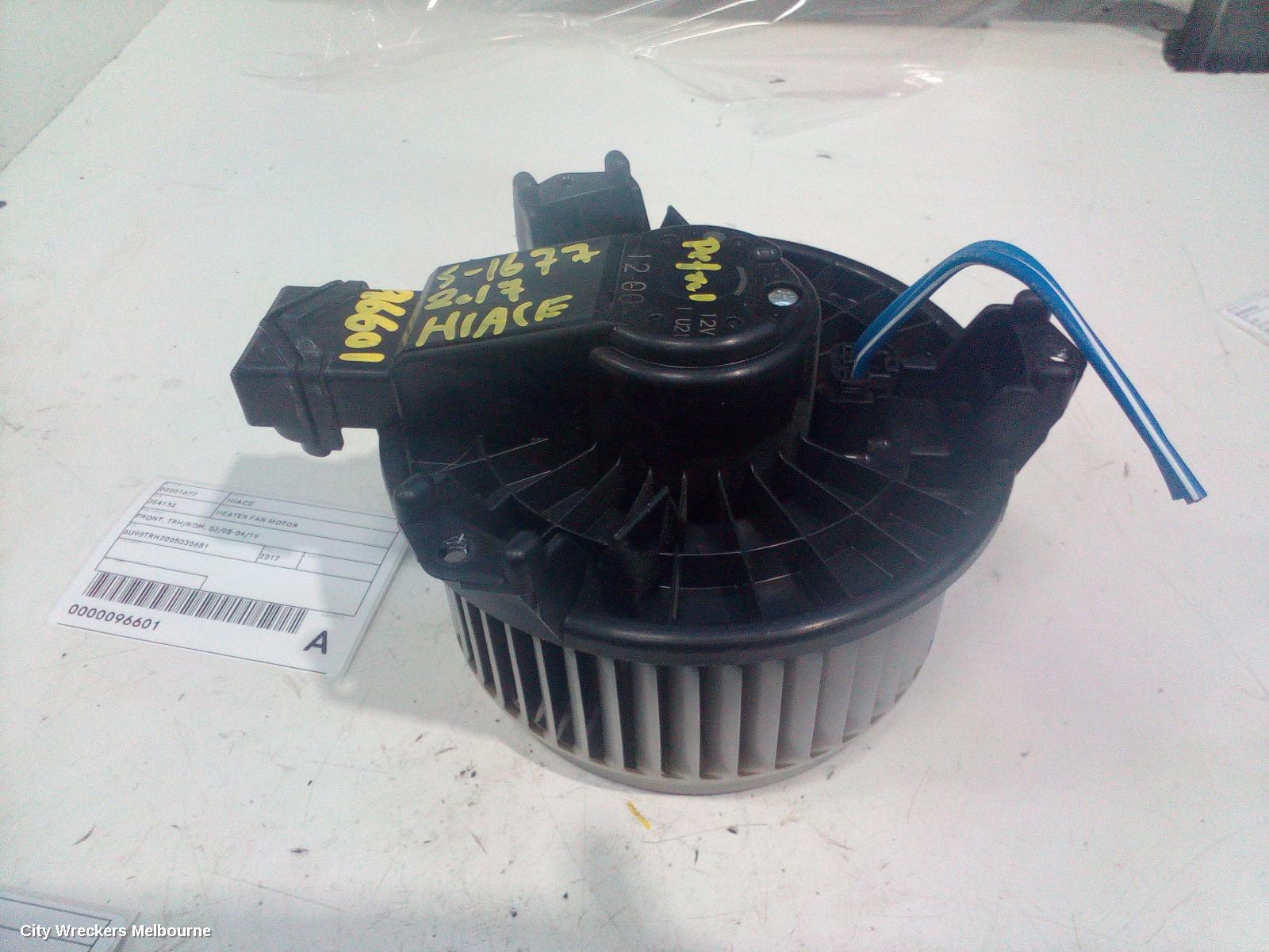TOYOTA HIACE HEATER FAN MOTOR, FRONT, TRH/KDH, 03/2005 - 04/2019 - Image 3