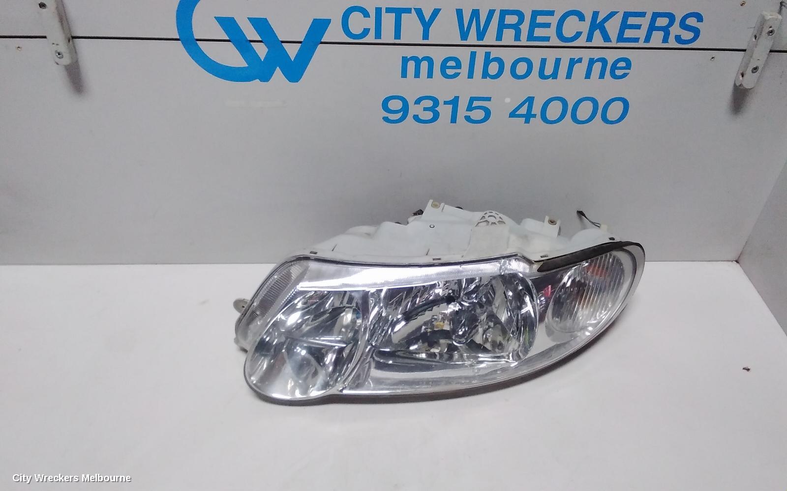 HOLDEN COMMODORE LEFT HEADLAMP, VX, EXECUTIVE/ACCLAIM/S PACK, CHROME INSERT TYPE, 10/2000 - 09/2002 - Image 1