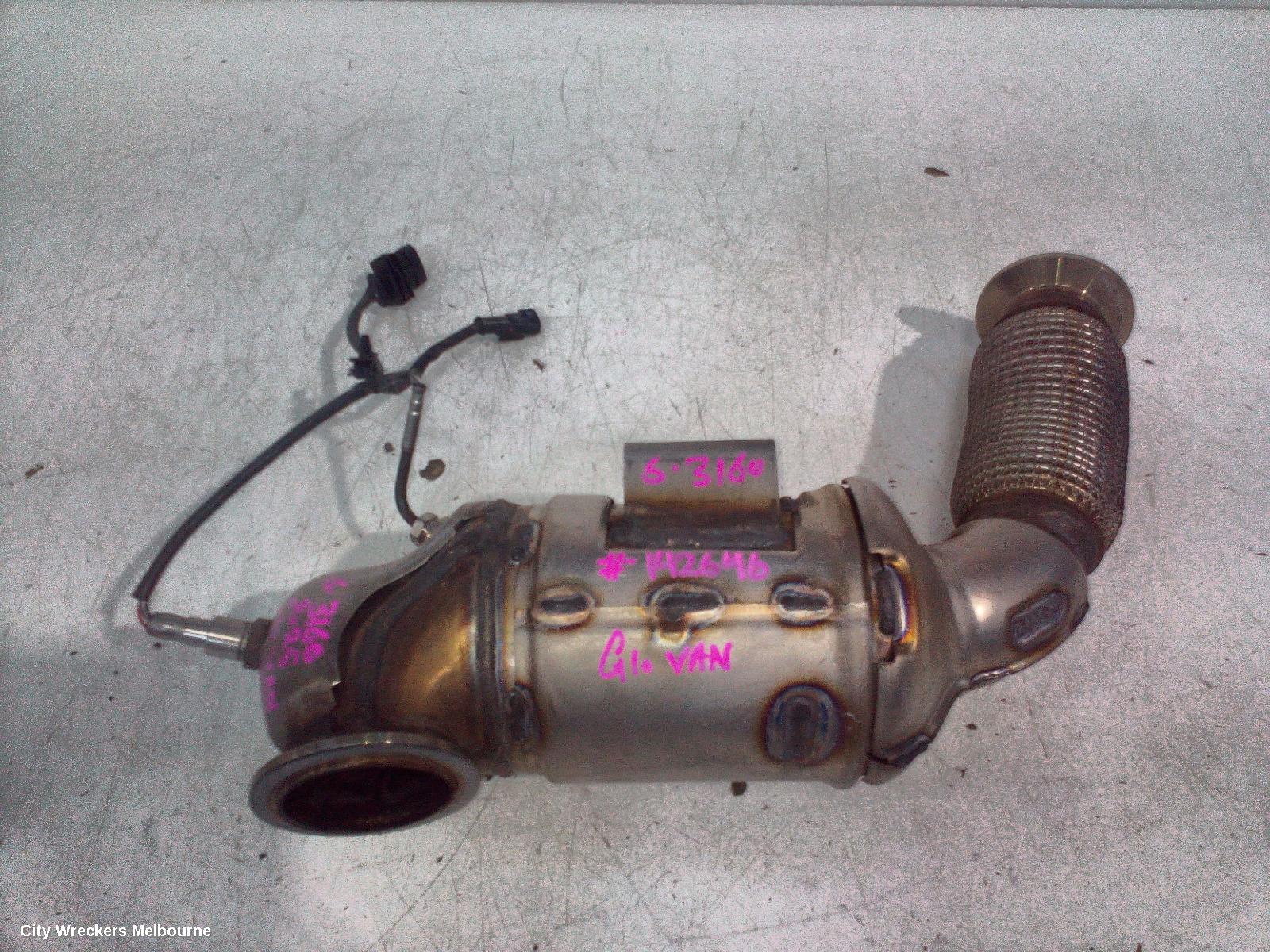 LDV G10 CATALYTIC CONVERTER, SV7C, DOWNPIPE-CAT TYPE, DIESEL, 2.0, TURBO, 07/2021 ONWARDS - Image 2