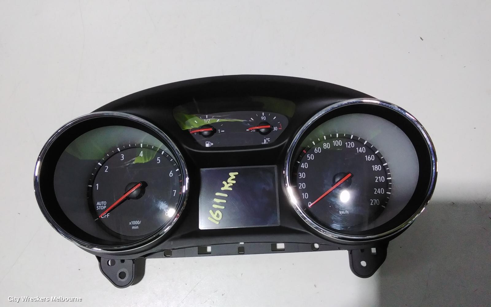 HOLDEN COMMODORE INSTRUMENT CLUSTER, INSTRUMENT CLUSTER, AUTO T/M, PETROL, ZB, 10/2017 - 12/2020 - Image 2