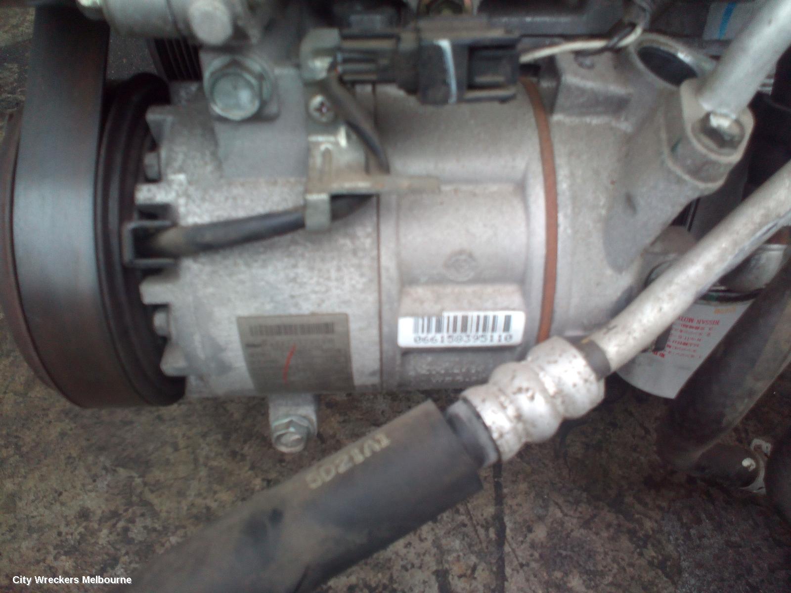 NISSAN PULSAR A/C COMPRESSOR, B17/C12, 1.8, PETROL, MRA8DE, 12/2012 - 12/2017 - Image 2