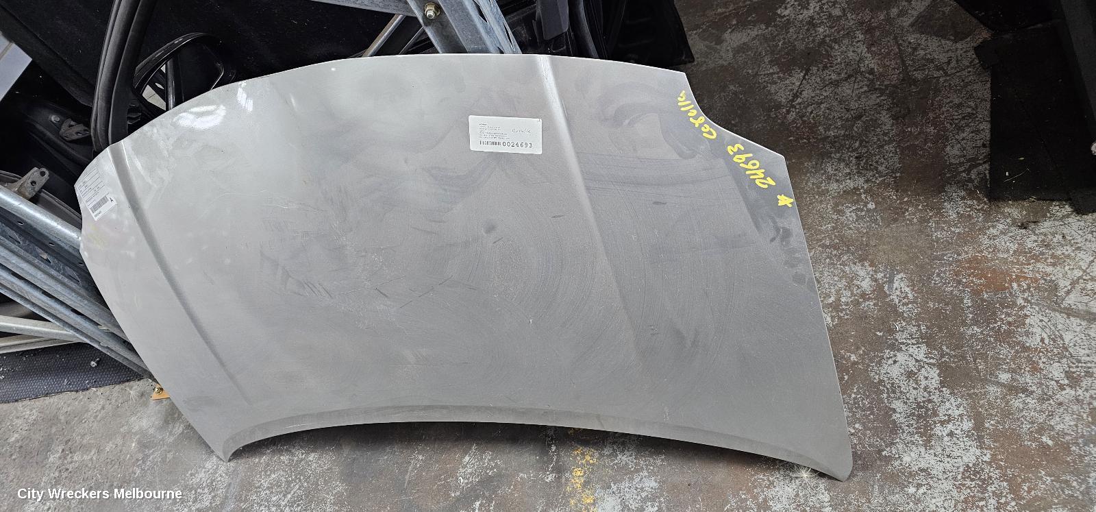 TOYOTA COROLLA BONNET, ZRE152R, HATCH, 03/2007 - 09/2009 - Image 2