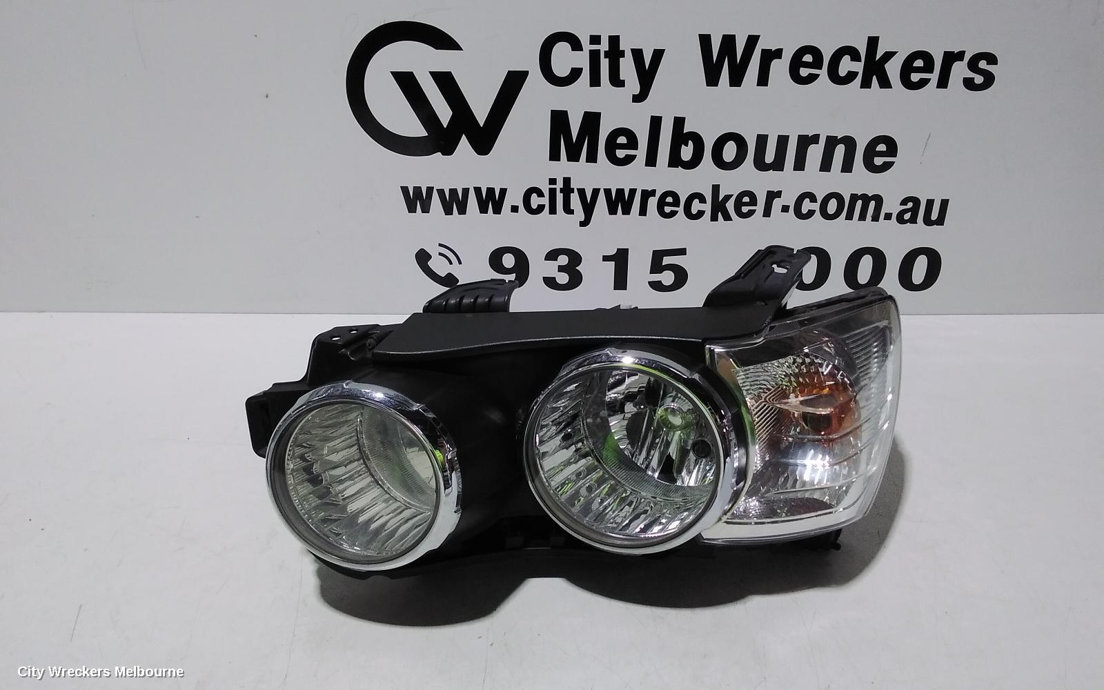 HOLDEN BARINA LEFT HEADLAMP, TM, W/ CHROME RING TYPE, 11/2011 - 08/2016 - Image 2