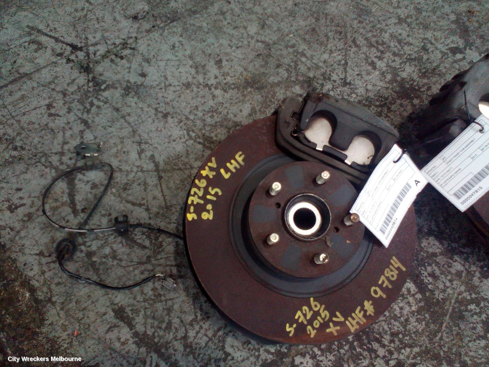 SUBARU XV LEFT FRONT HUB ASSEMBLY, G4X, 10/2013 - 04/2017 - Image 2