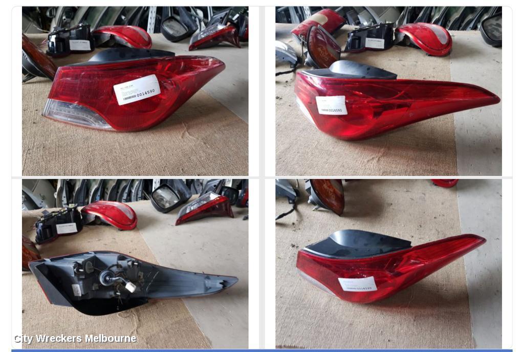 HYUNDAI ELANTRA RIGHT TAILLIGHT, MD, 03/2011 - 09/2013 - Image 1