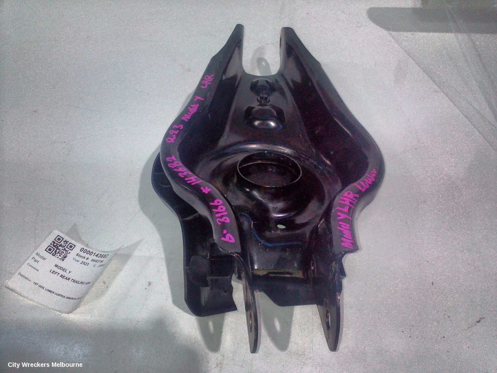 TESLA MODEL Y LEFT REAR TRAILING ARM, 1ST GEN, LOWER CONTROL ARM-REAR, 03/2022 - 02/2025 - Image 1
