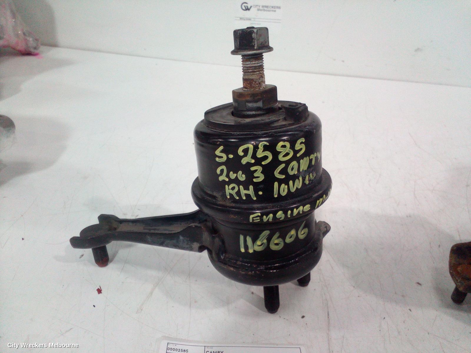 TOYOTA CAMRY MOUNT, ENGINE MOUNT, RIGHT TORQUE ROD, PETROL, 2.4, 2AZ-FE, SK36, 08/2002 - 05/2006 - Image 1