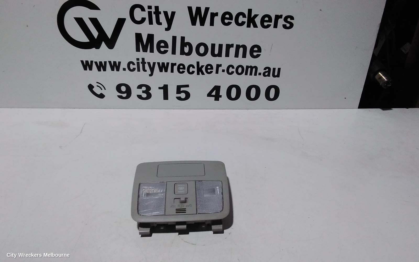 TOYOTA PRIUS COURTESY LIGHT, FRONT, NON SUNGLASS HOLDER, W/ SUNROOF SWITCH TYPE, ZVW30R, 07/2009 - 12/2015 - Image 1